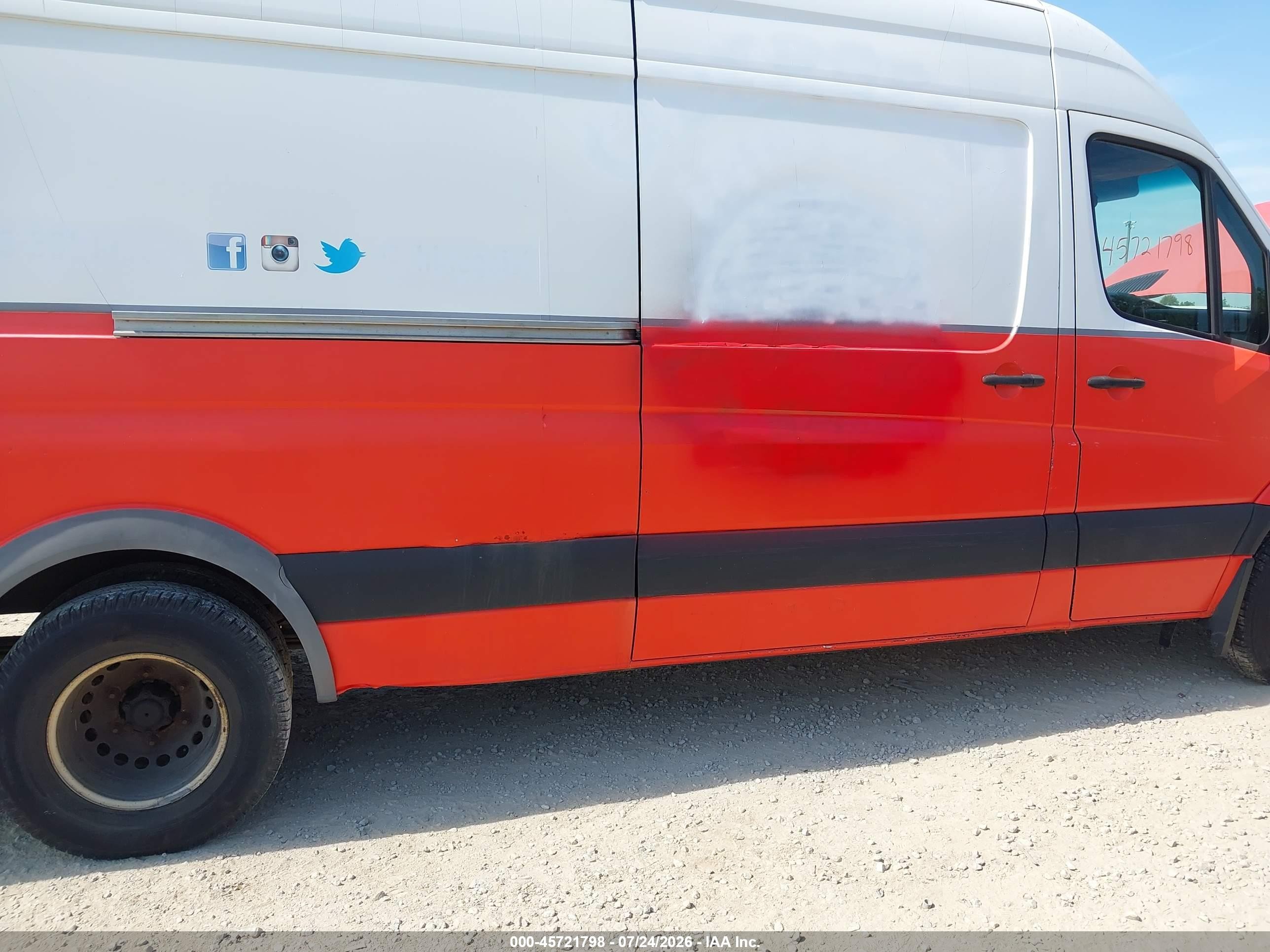 2015 Mercedes-benz Sprinter 3500 High  Roof White vin: WD3PF1CC2FP138965