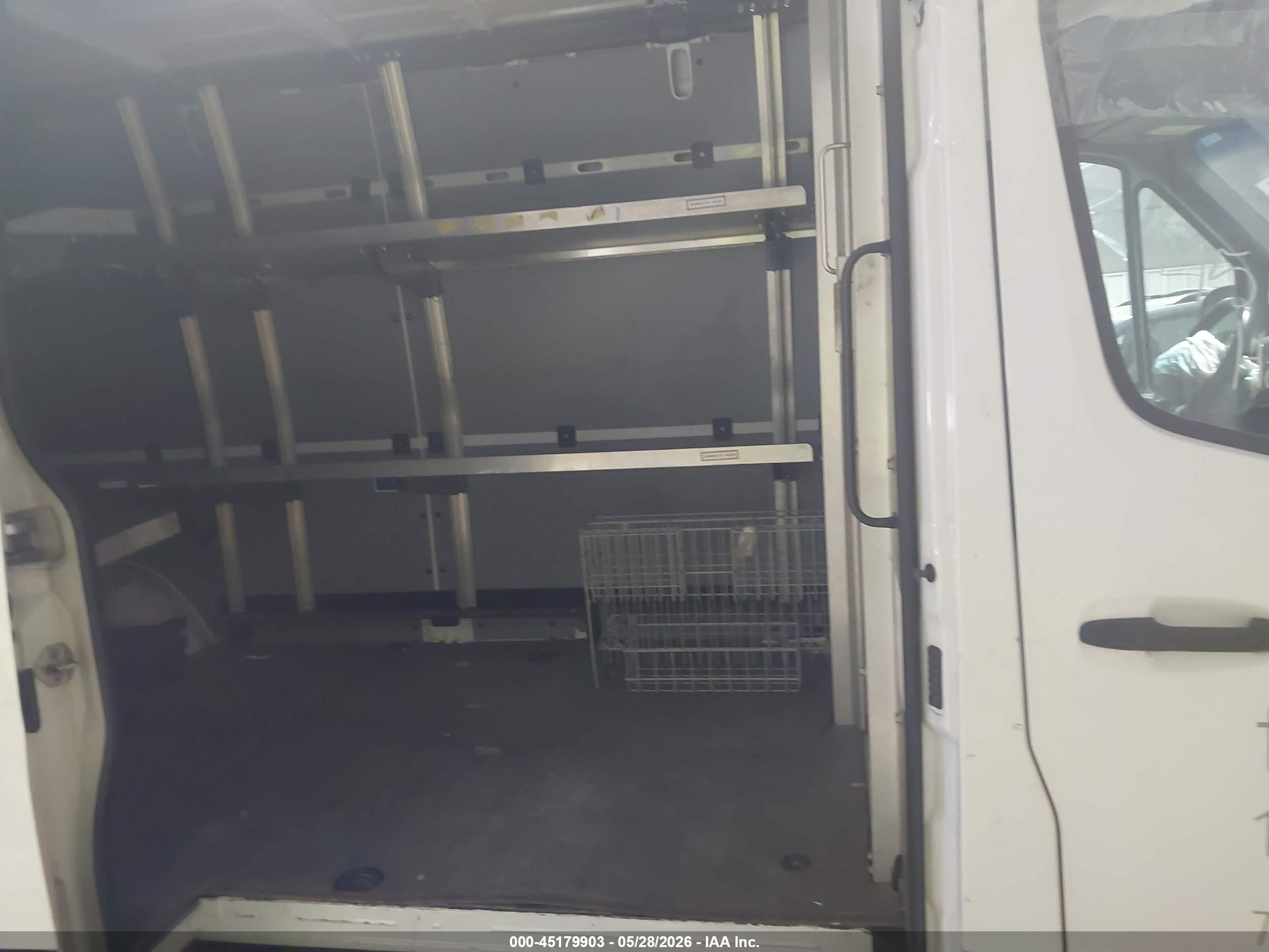 2019 Mercedes-benz Sprinter 2500 High Roof V6 White vin: WD3PF1CD3KP100714