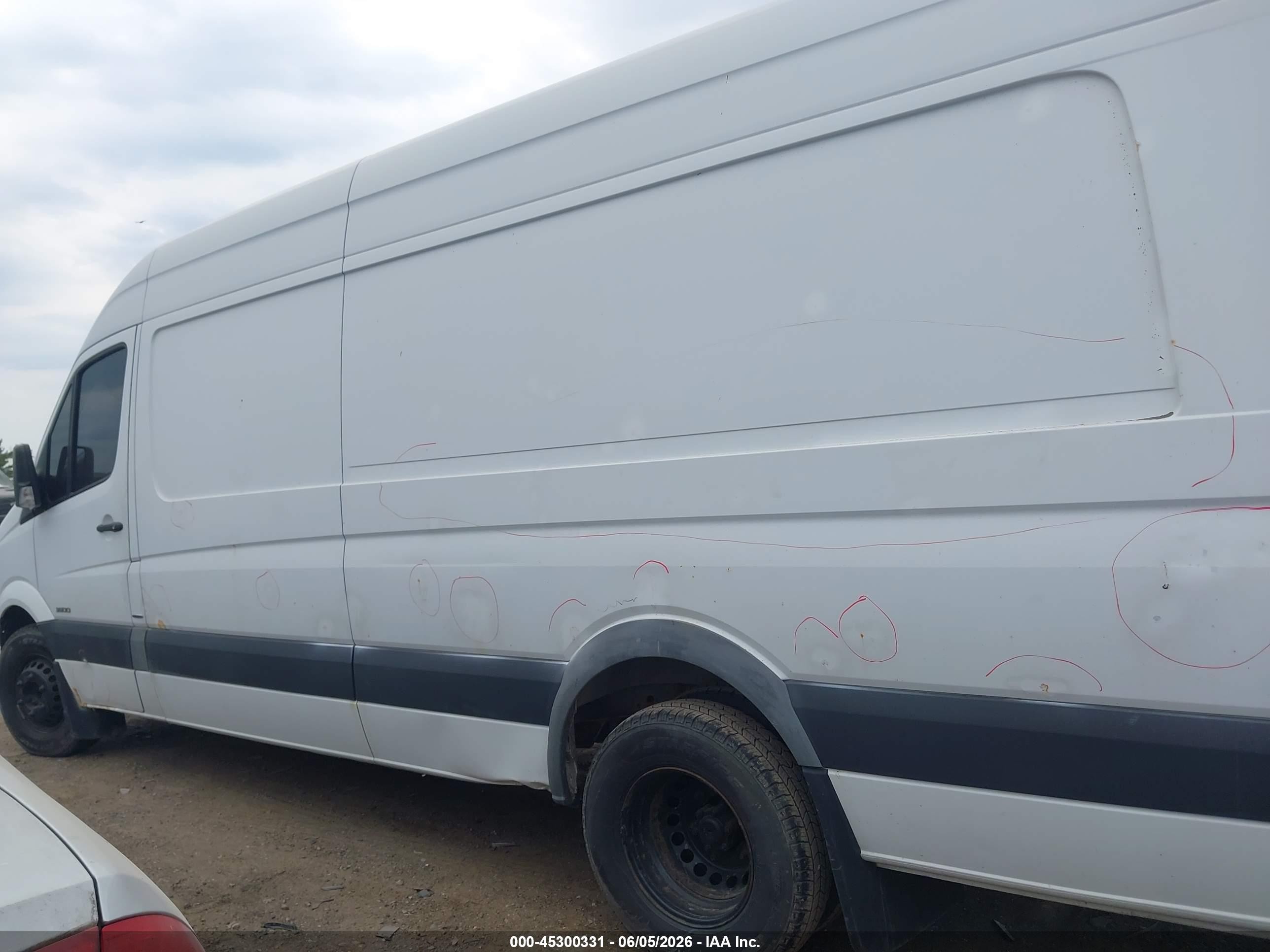2015 Mercedes-benz Sprinter 3500 High  Roof White vin: WD3PF1DC1FP128815