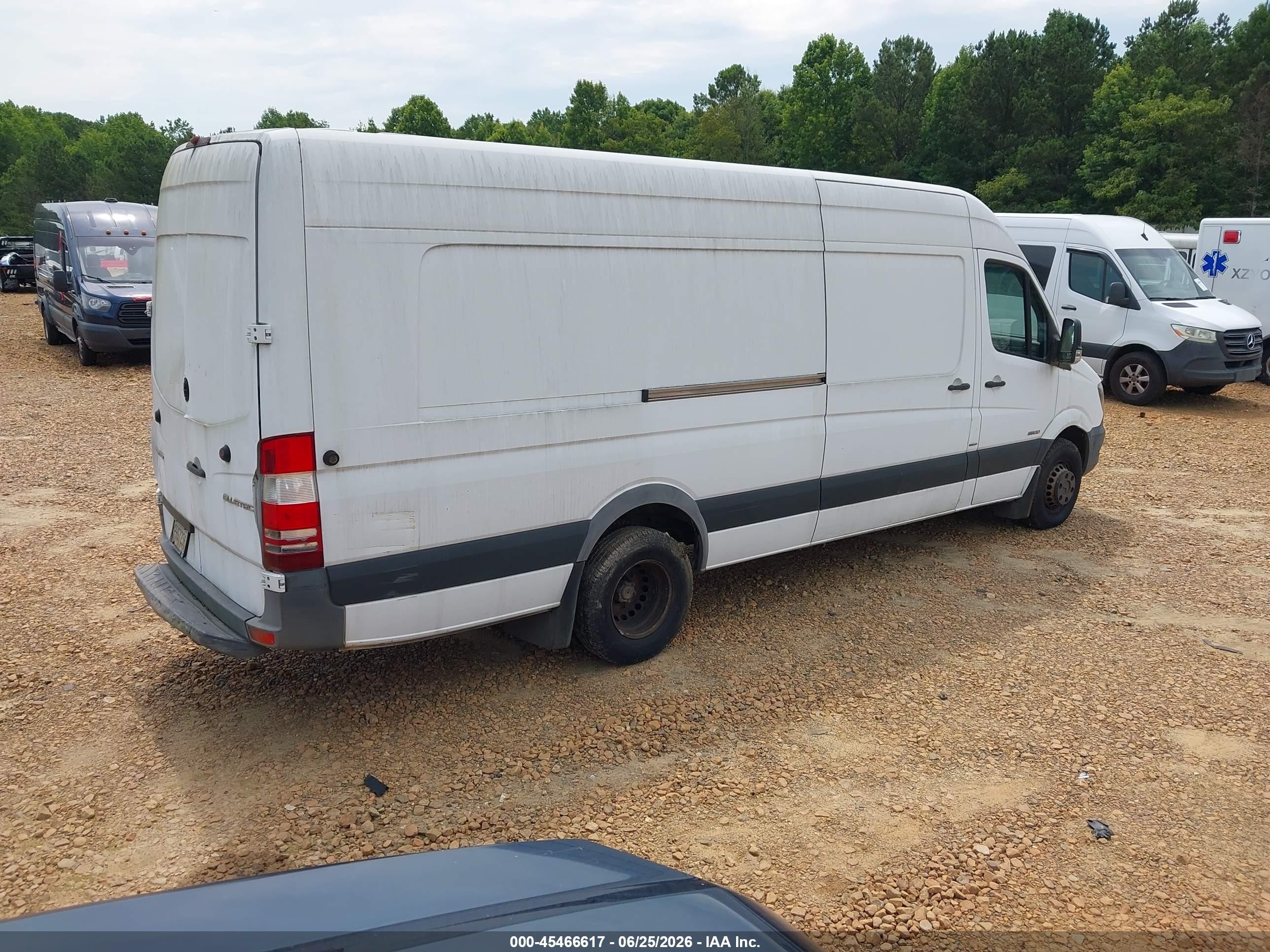 2015 Mercedes-benz Sprinter 3500 High  Roof White vin: WD3PF1DC7F5964804