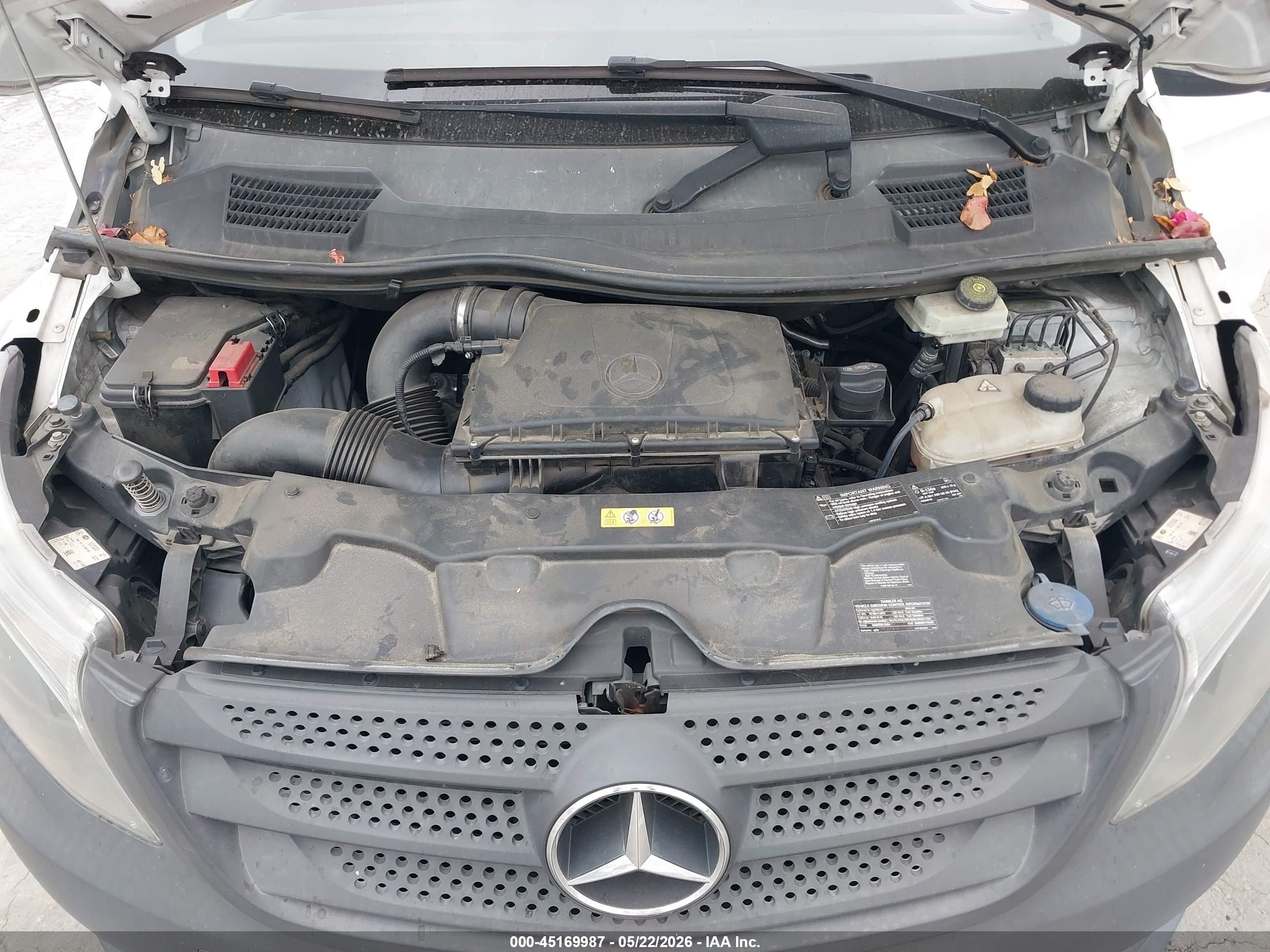 2016 Mercedes-benz Metris   White vin: WD3PG2EA5G3100198