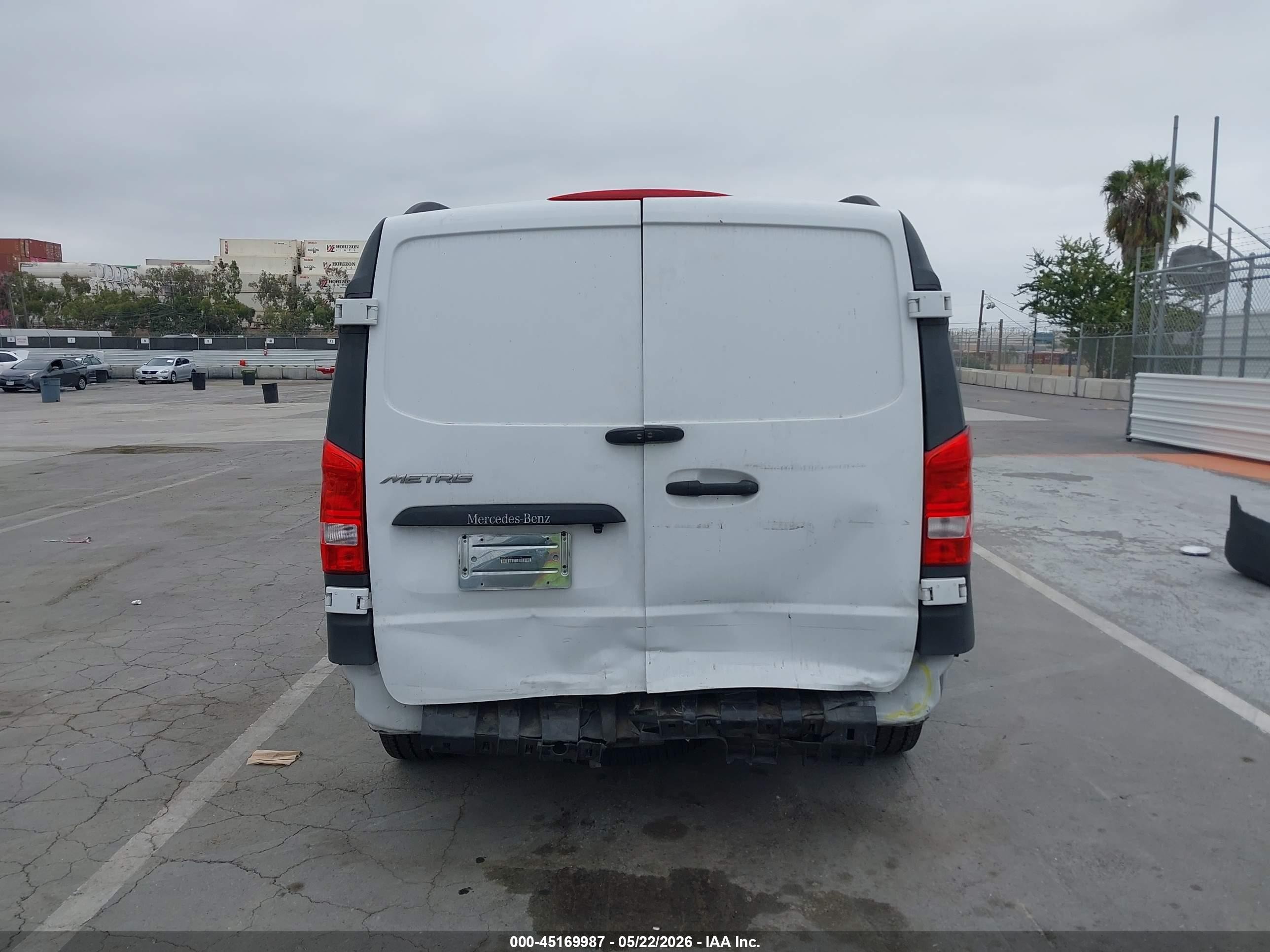 2016 Mercedes-benz Metris   White vin: WD3PG2EA5G3100198