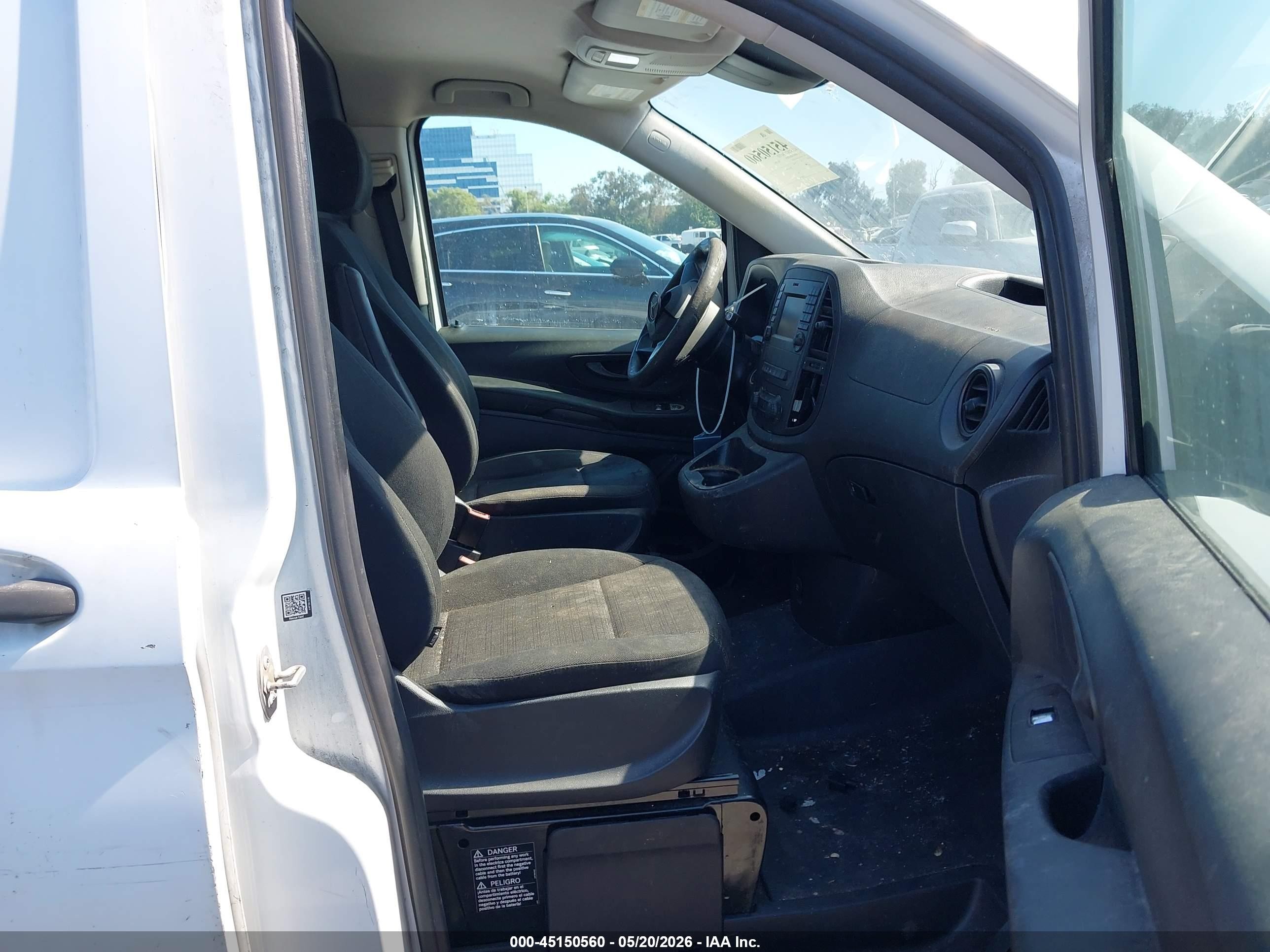 2016 Mercedes-benz Metris   White vin: WD3PG2EA6G3160359