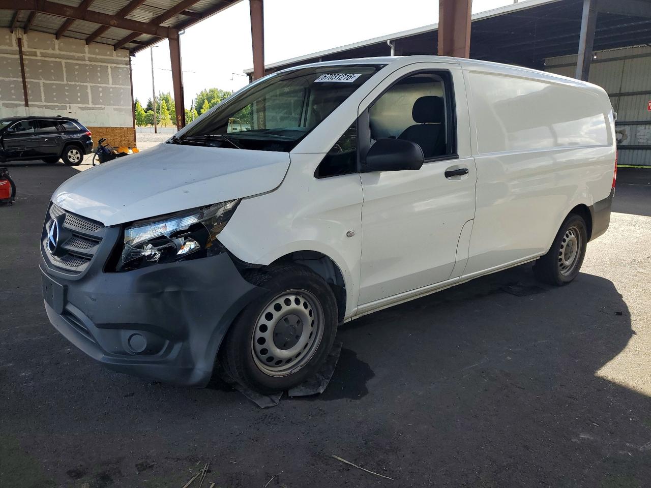 2017 Mercedes-benz Metris 447 (vs20) White vin: WD3PG2EA8H3303460