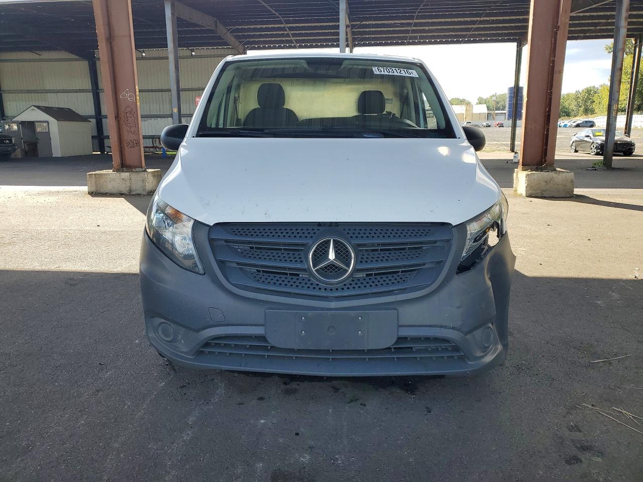 2017 Mercedes-benz Metris 447 (vs20) White vin: WD3PG2EA8H3303460
