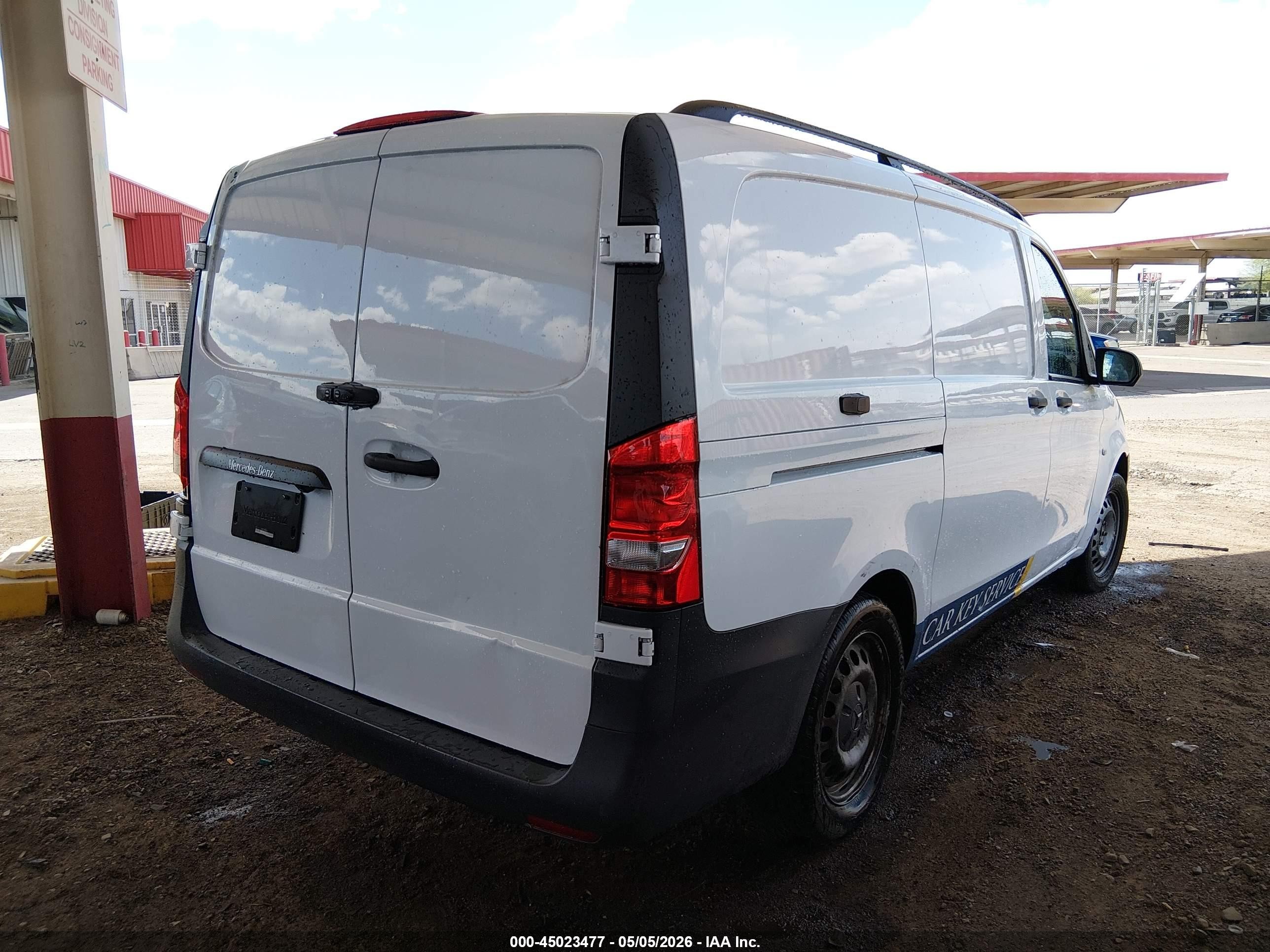 2019 Mercedes-benz Metris   Белый vin: WD3PG2EA8K3504539