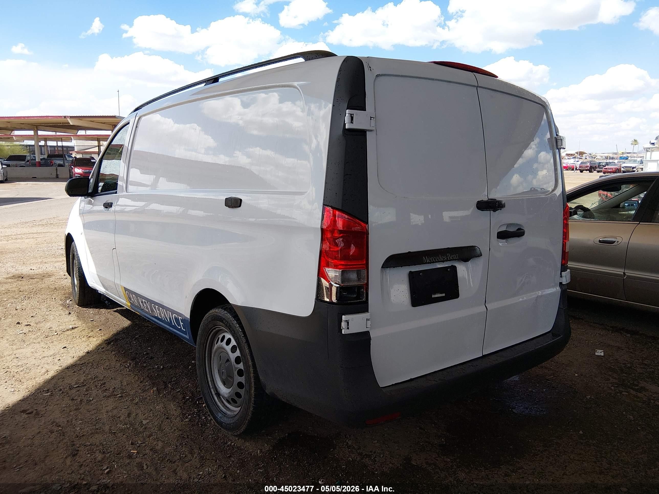 2019 Mercedes-benz Metris   Белый vin: WD3PG2EA8K3504539