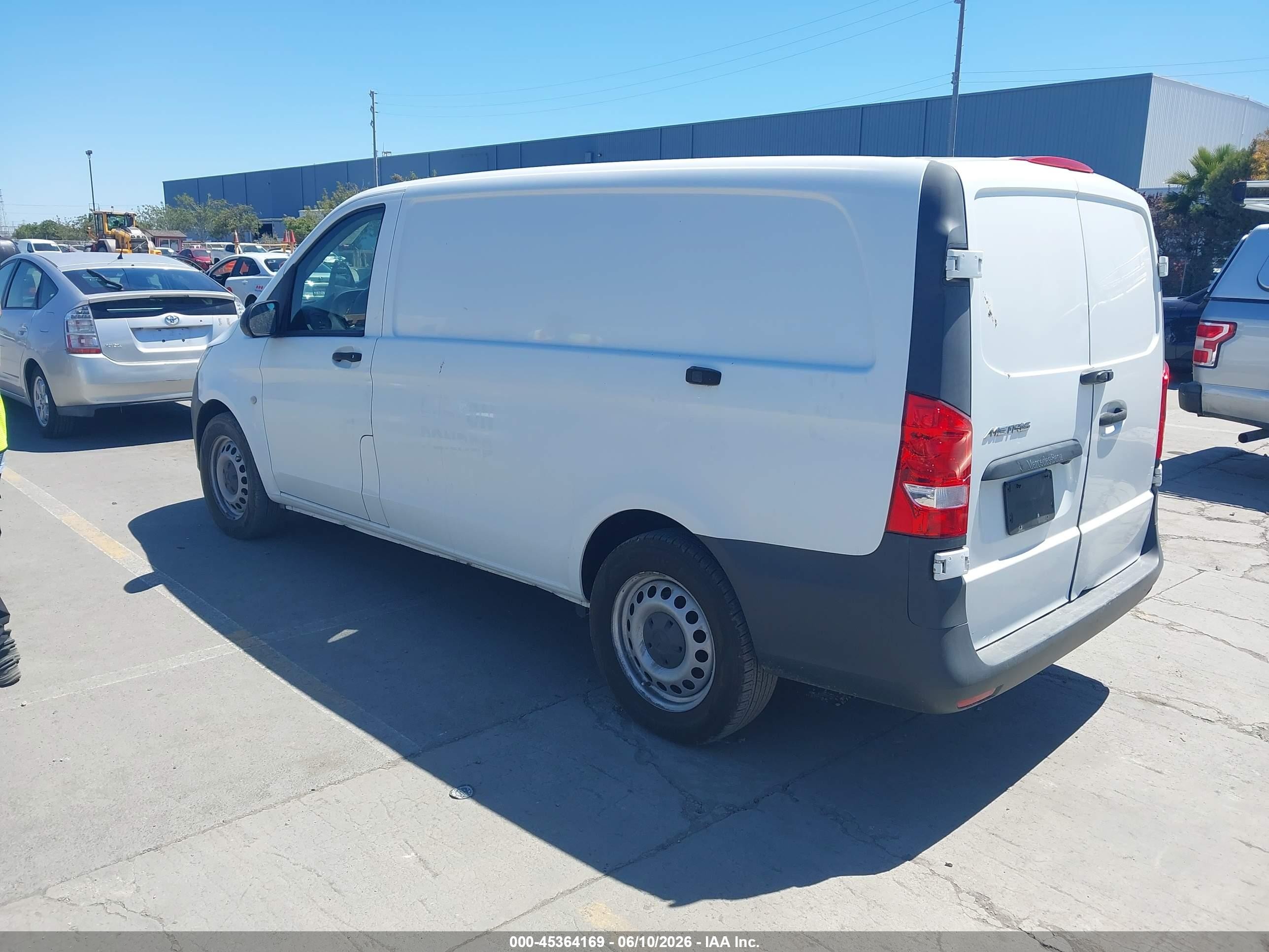 2019 Mercedes-benz Metris White vin: WD3PG2EA8K3590113