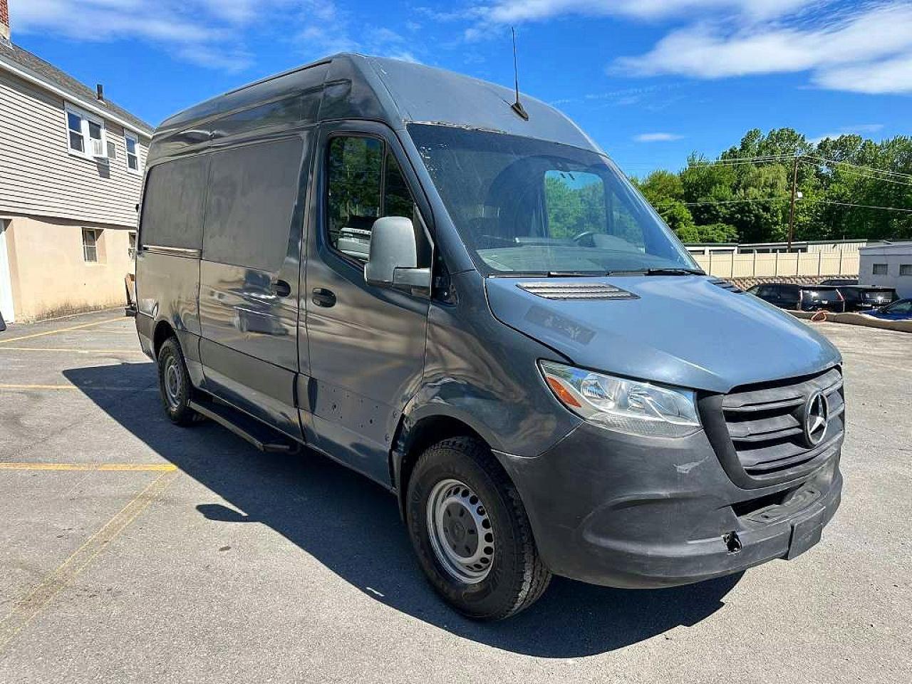 2019 Mercedes-benz Sprinter 2500 Серый vin: WD4PF0CD9KT006723