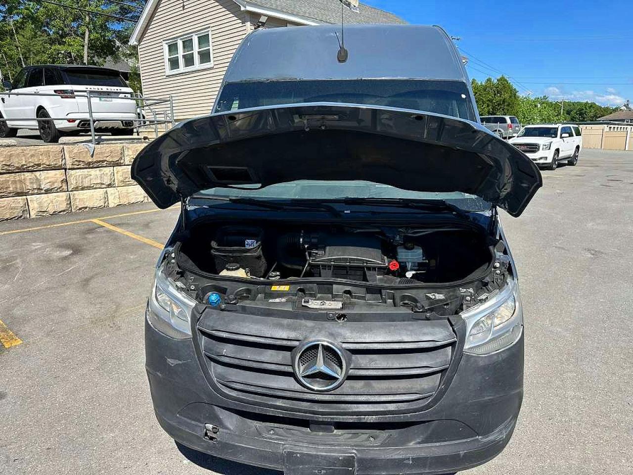 2019 Mercedes-benz Sprinter 2500 Серый vin: WD4PF0CD9KT006723