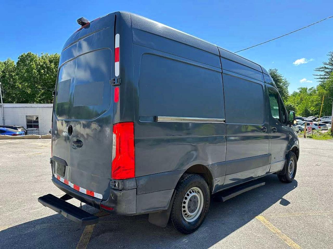 2019 Mercedes-benz Sprinter 2500 Серый vin: WD4PF0CD9KT006723