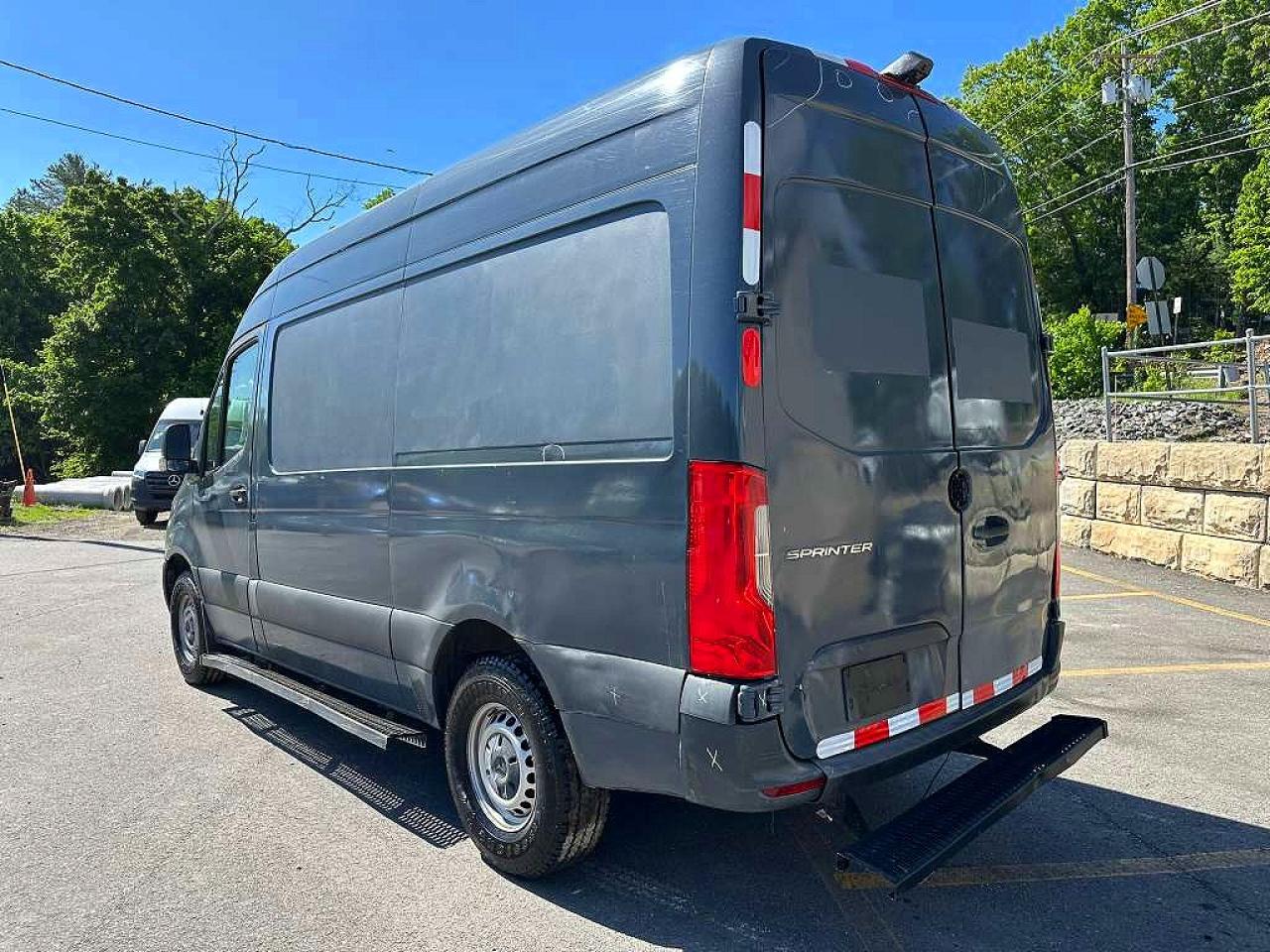 2019 Mercedes-benz Sprinter 2500 Серый vin: WD4PF0CD9KT006723