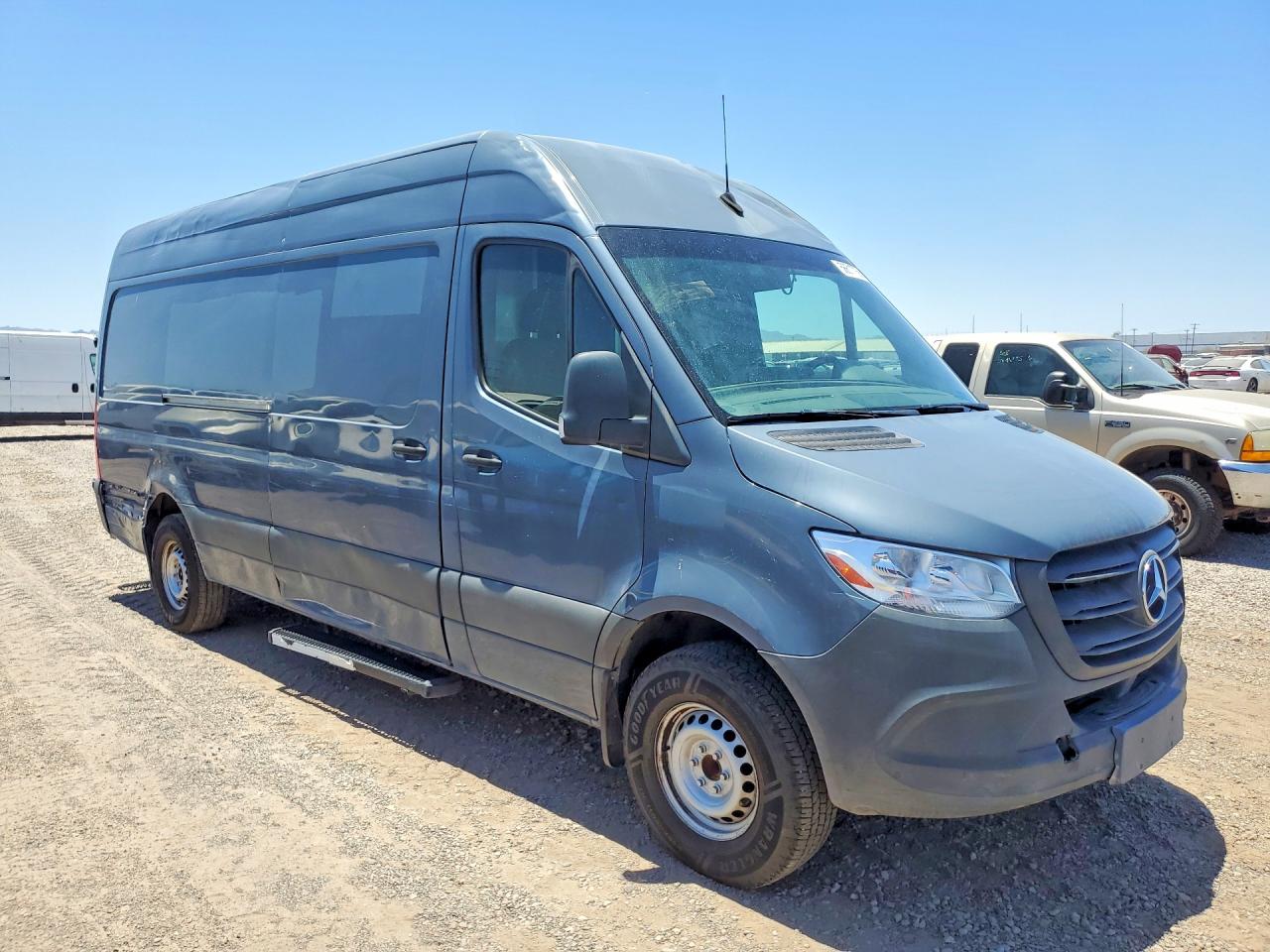 2019 Mercedes-benz Sprinter 2500 Зеленый vin: WD4PF1CD6KP139602