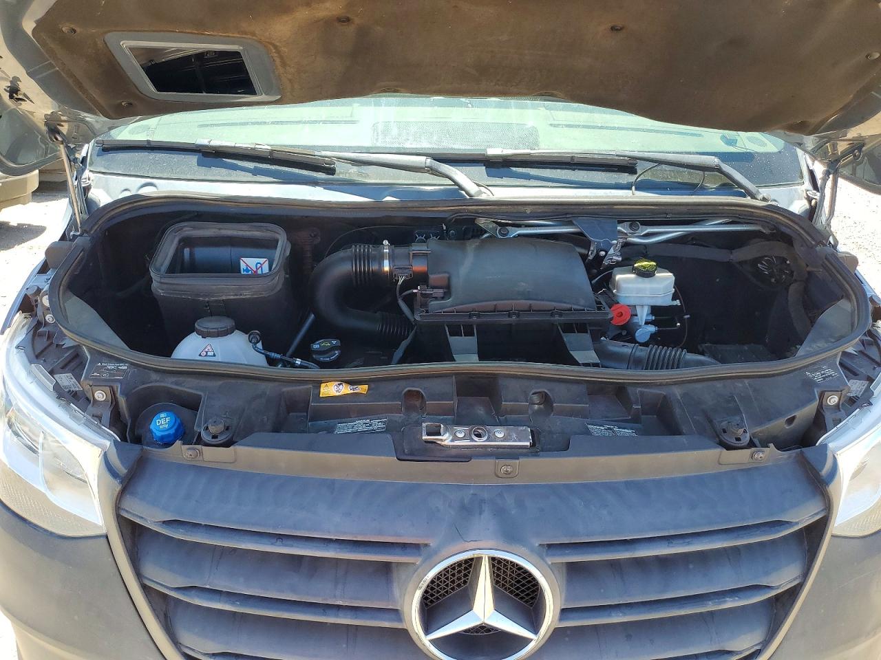 2019 Mercedes-benz Sprinter 2500 Зеленый vin: WD4PF1CD6KP139602