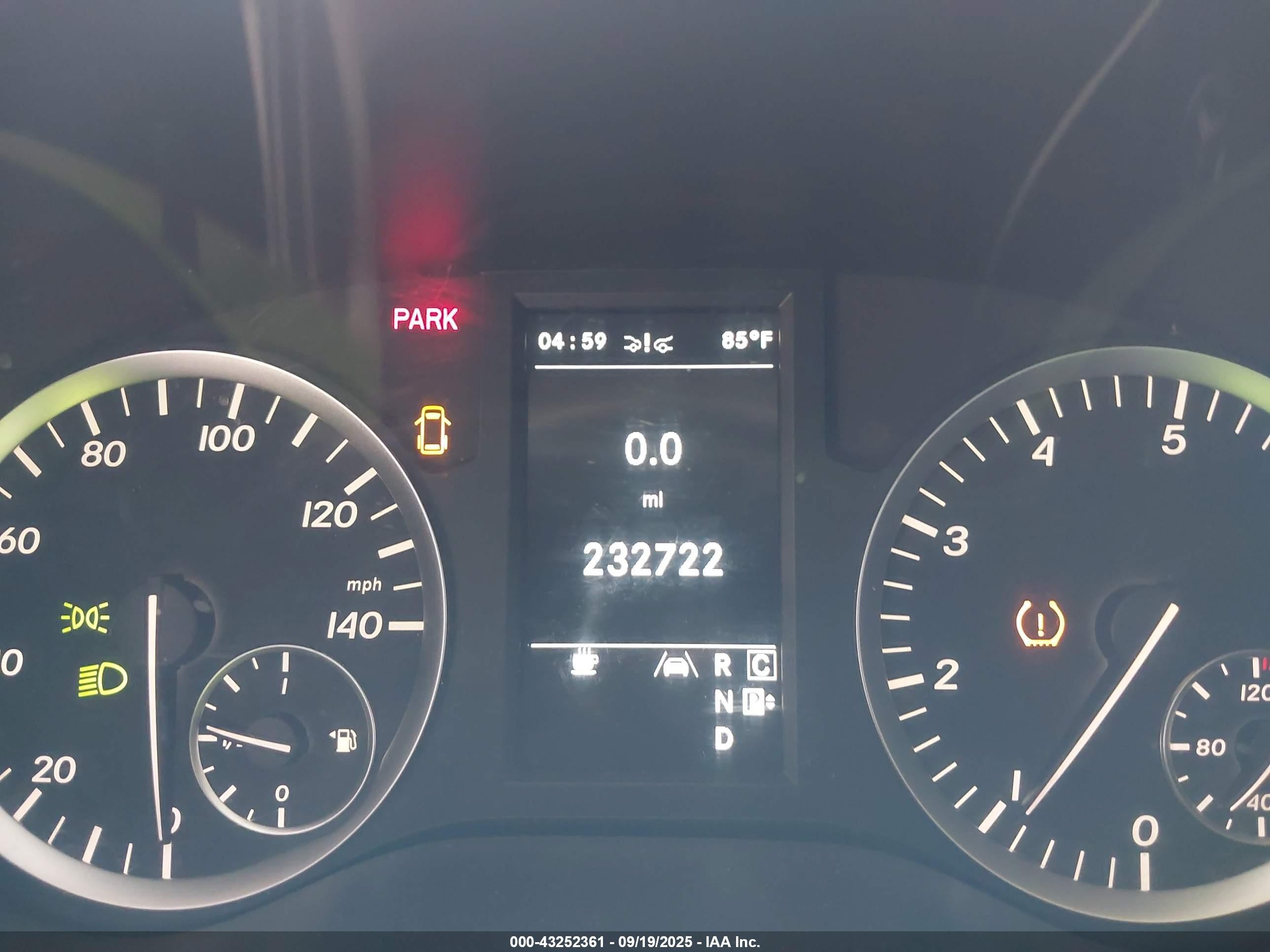 2018 Mercedes-benz Metris   Black vin: WD4PG2EE0J3342824