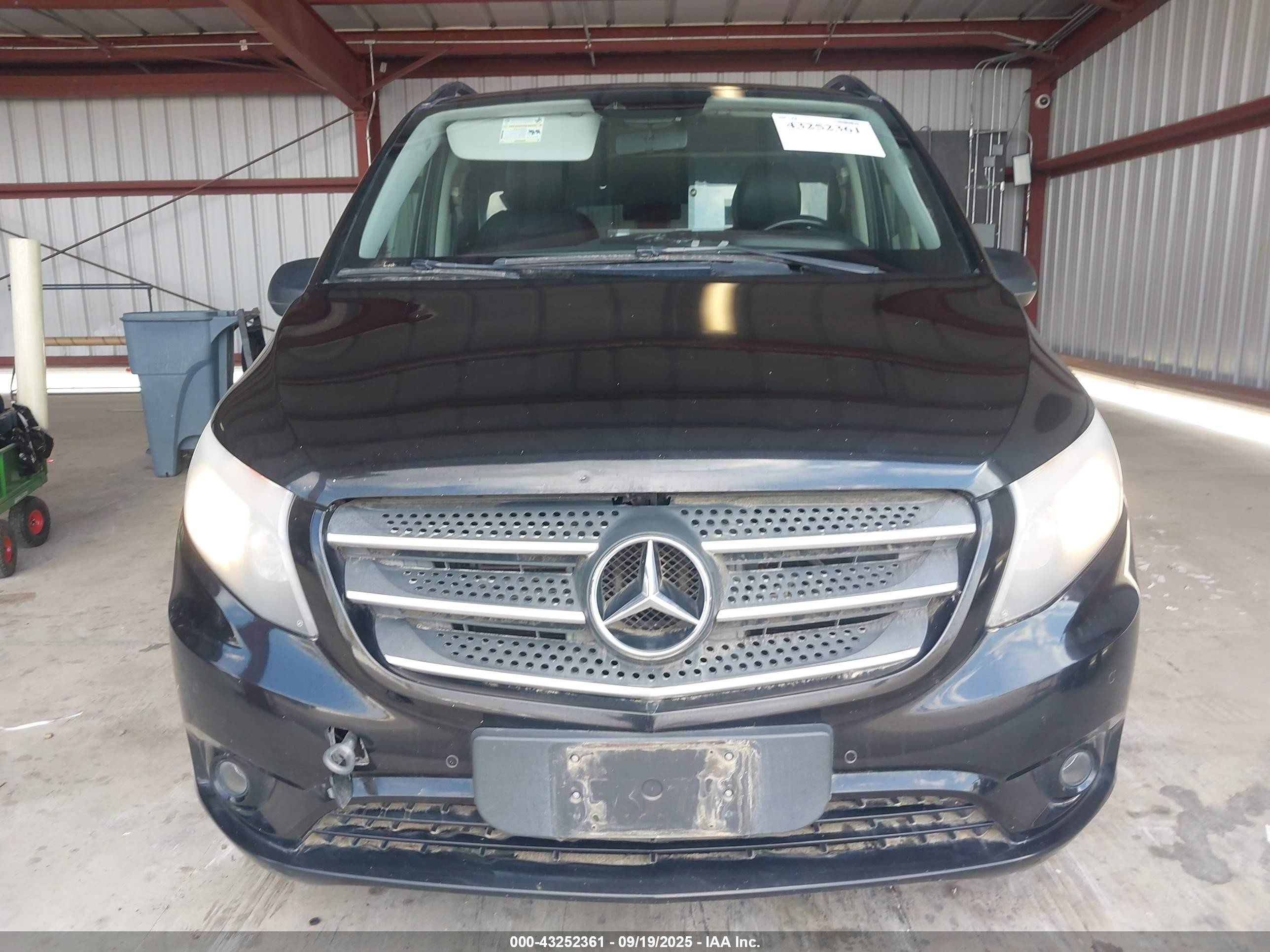 2018 Mercedes-benz Metris   Black vin: WD4PG2EE0J3342824