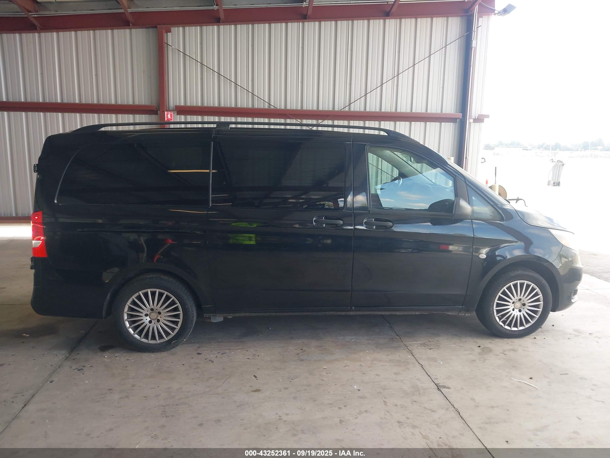 2018 Mercedes-benz Metris   Black vin: WD4PG2EE0J3342824