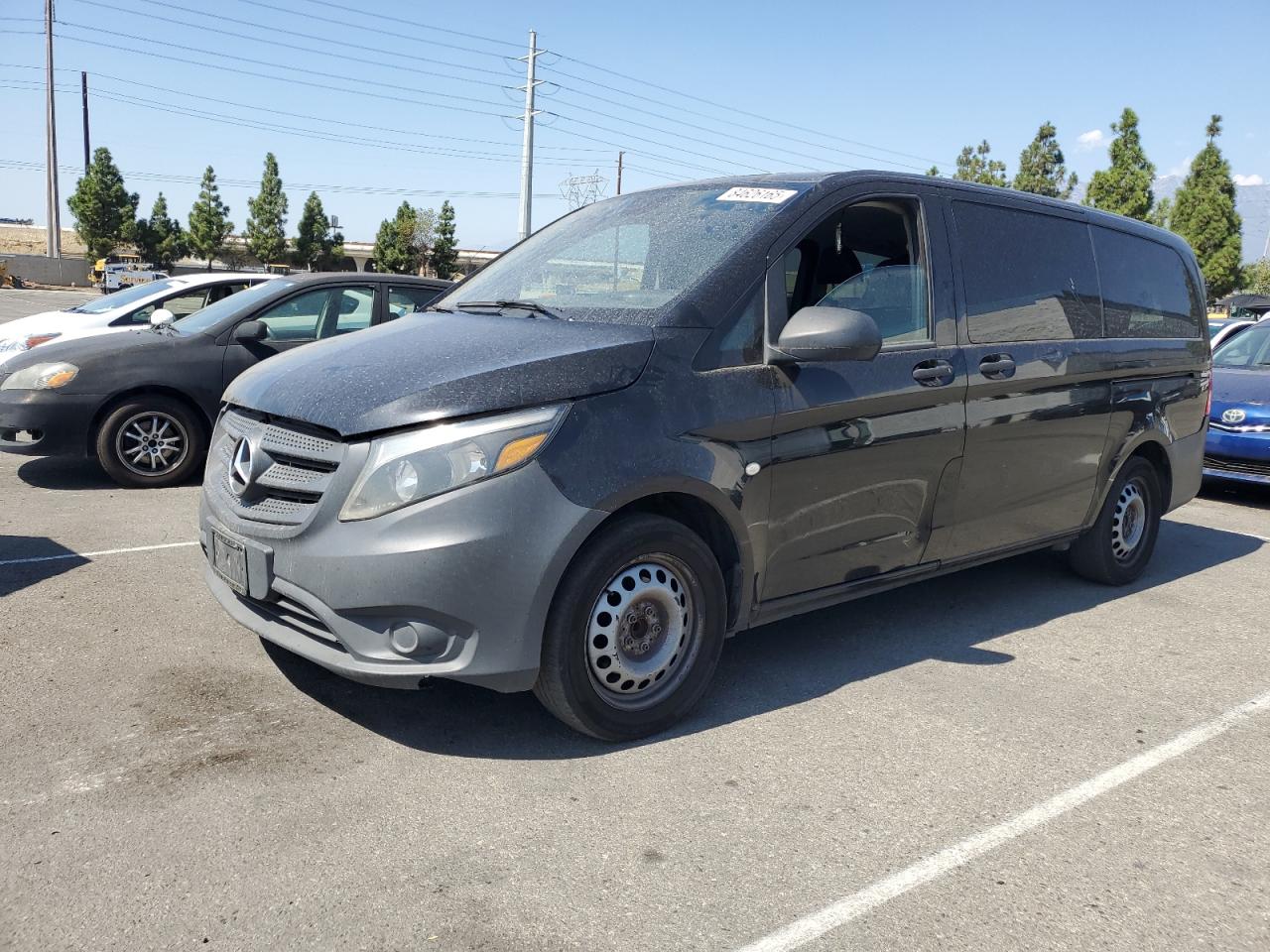 2018 Mercedes-benz Metris Black vin: WD4PG2EE0J3445189