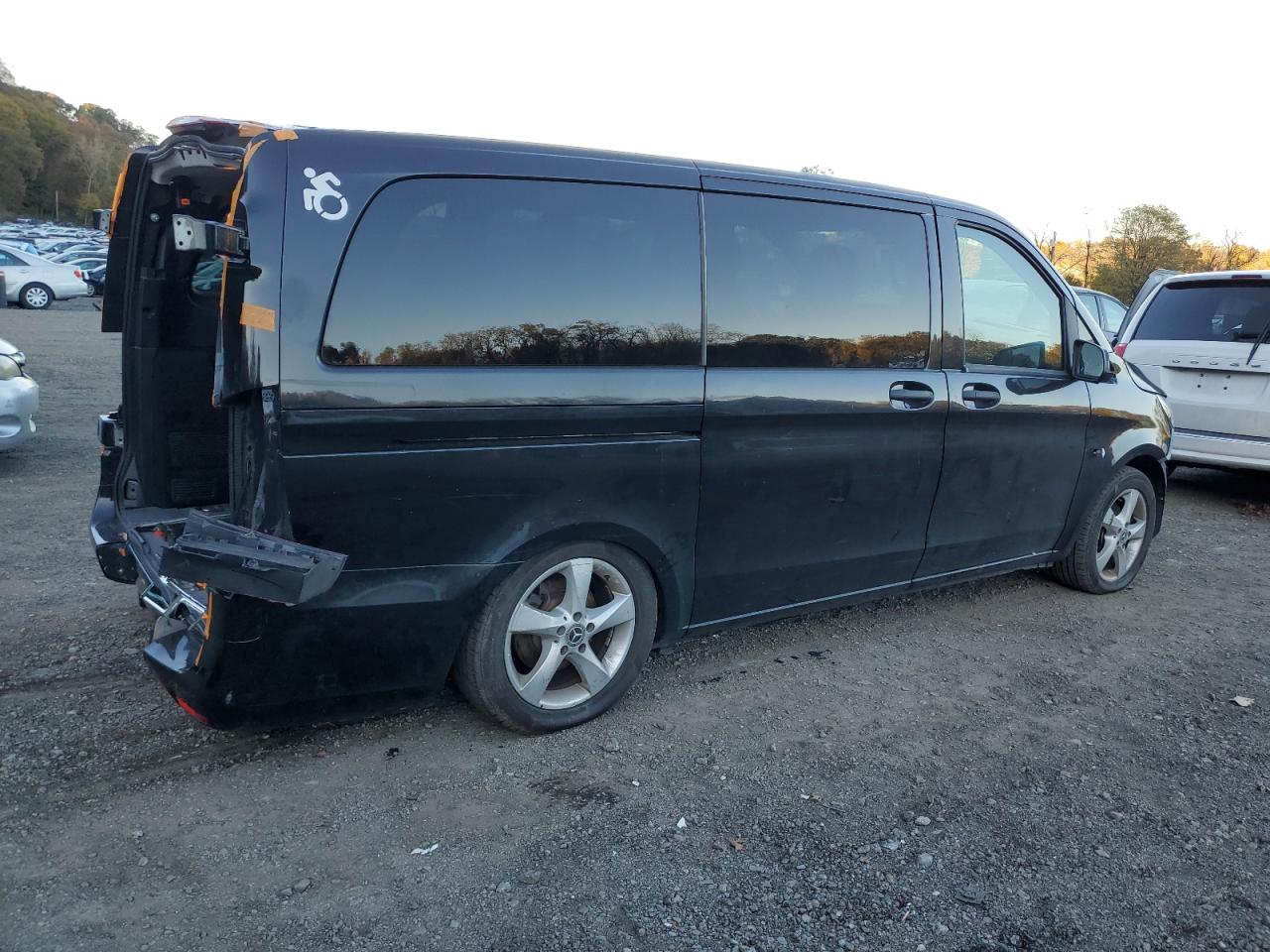 2018 Mercedes-benz Metris Black vin: WD4PG2EE3J3492880