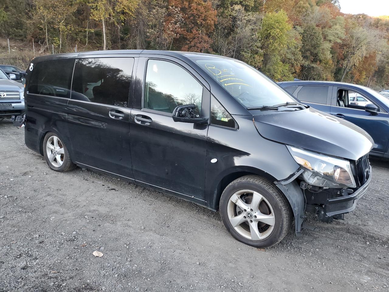 2018 Mercedes-benz Metris Black vin: WD4PG2EE3J3492880