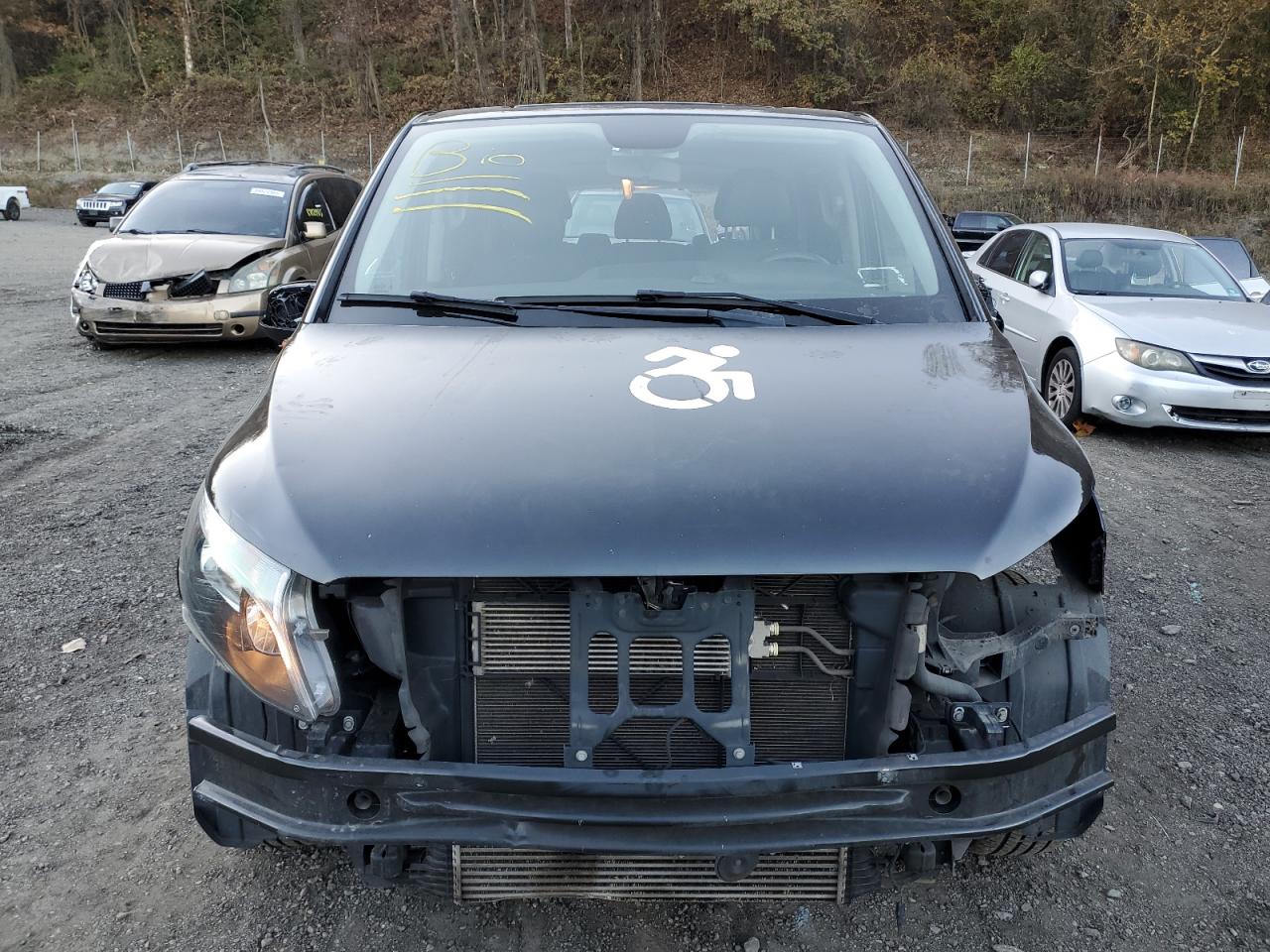 2018 Mercedes-benz Metris Black vin: WD4PG2EE3J3492880