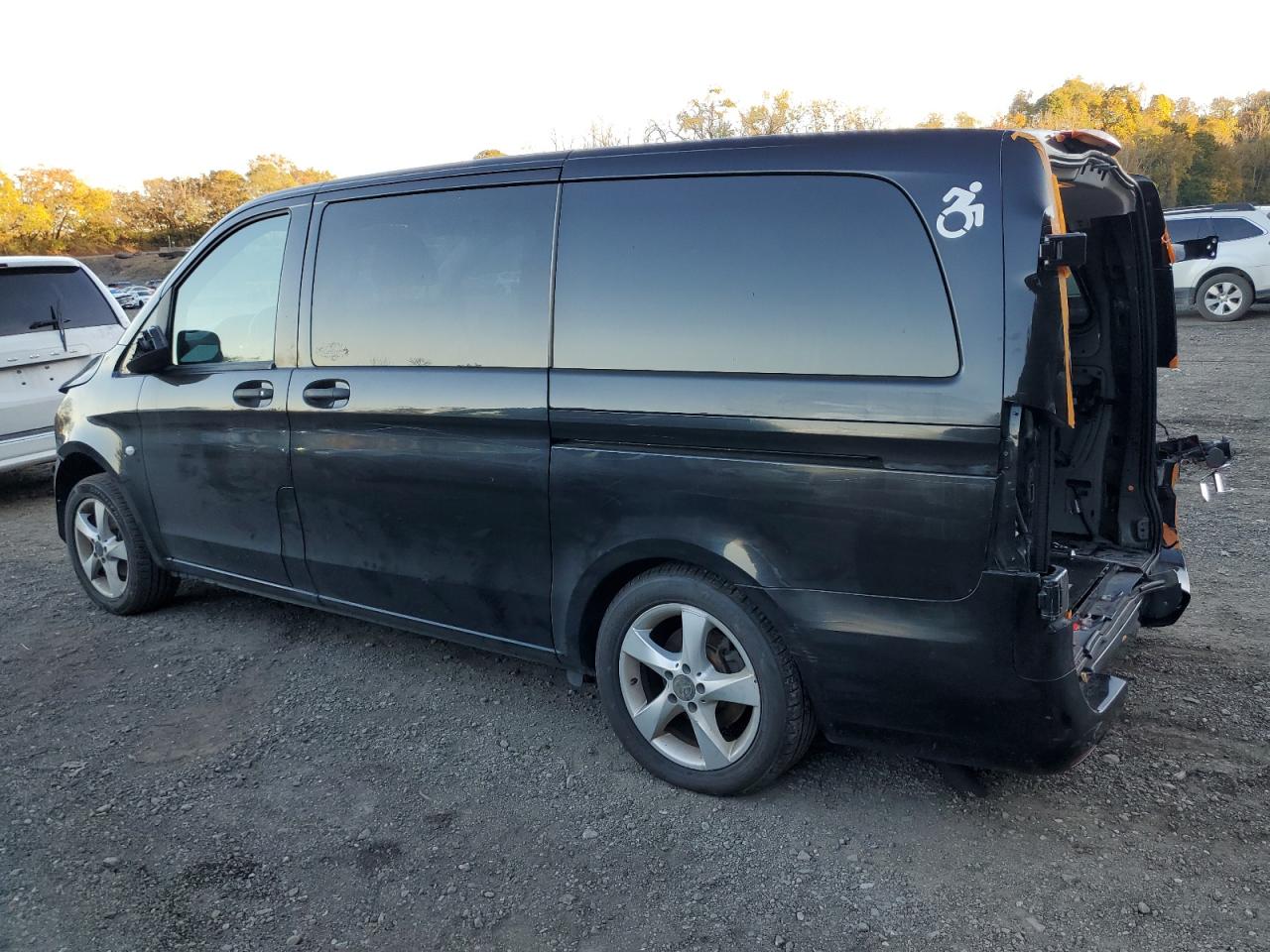 2018 Mercedes-benz Metris Black vin: WD4PG2EE3J3492880