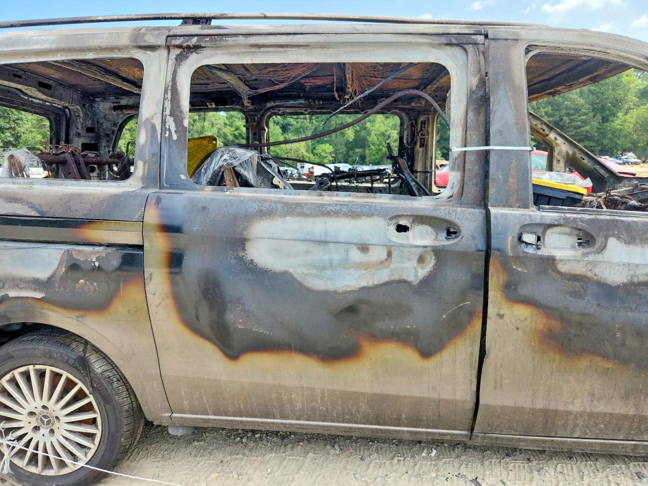 2019 Mercedes-benz Metris Burn vin: WD4PG2EE3K3512661