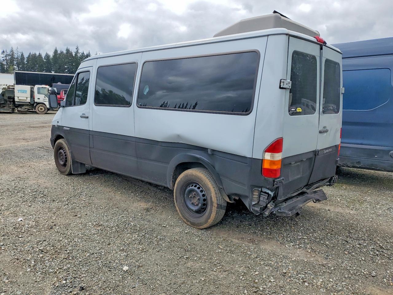 2005 Dodge Sprinter 2500 Two Tone vin: WD8PD644455802911