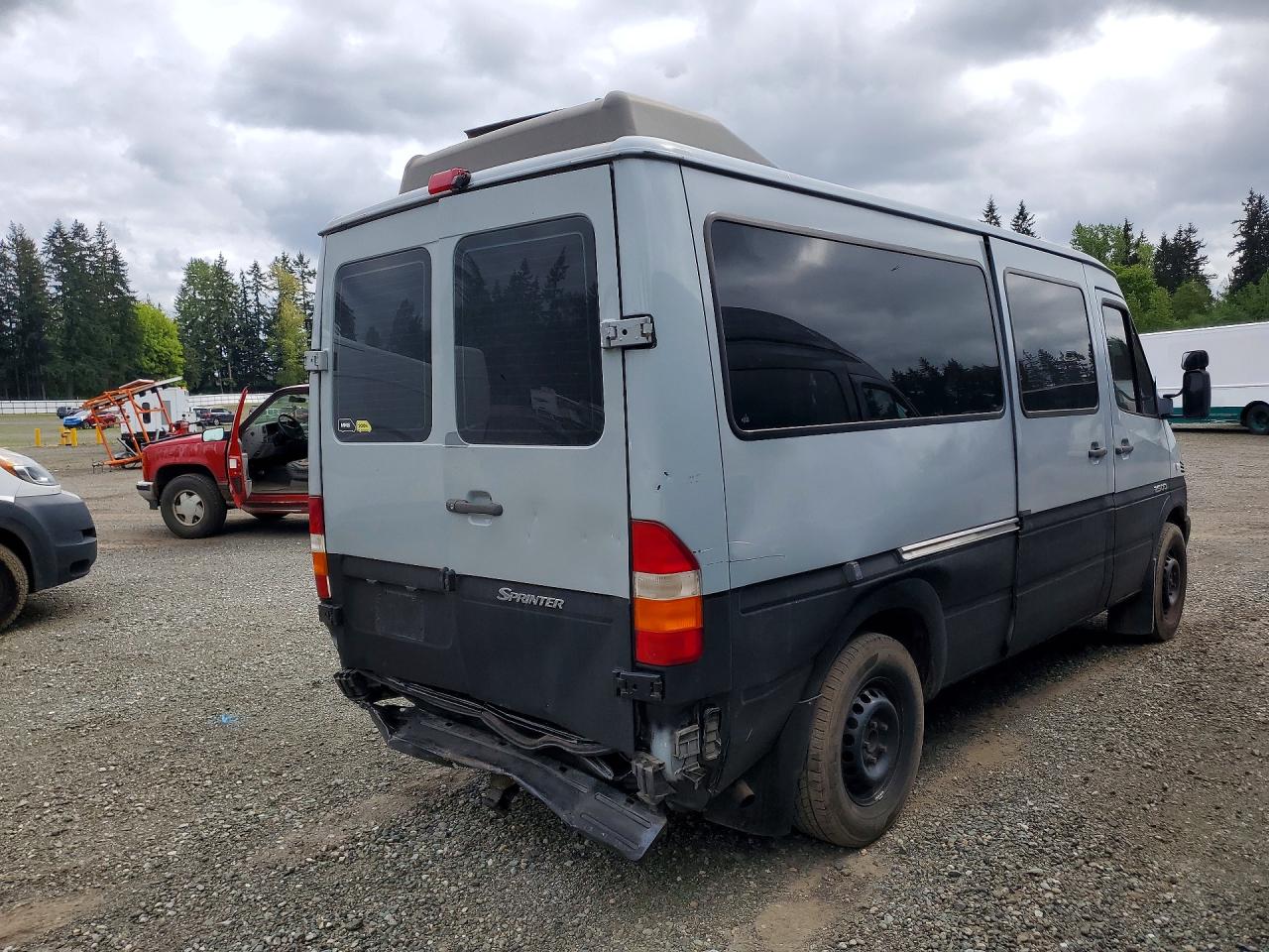 2005 Dodge Sprinter 2500 Two Tone vin: WD8PD644455802911