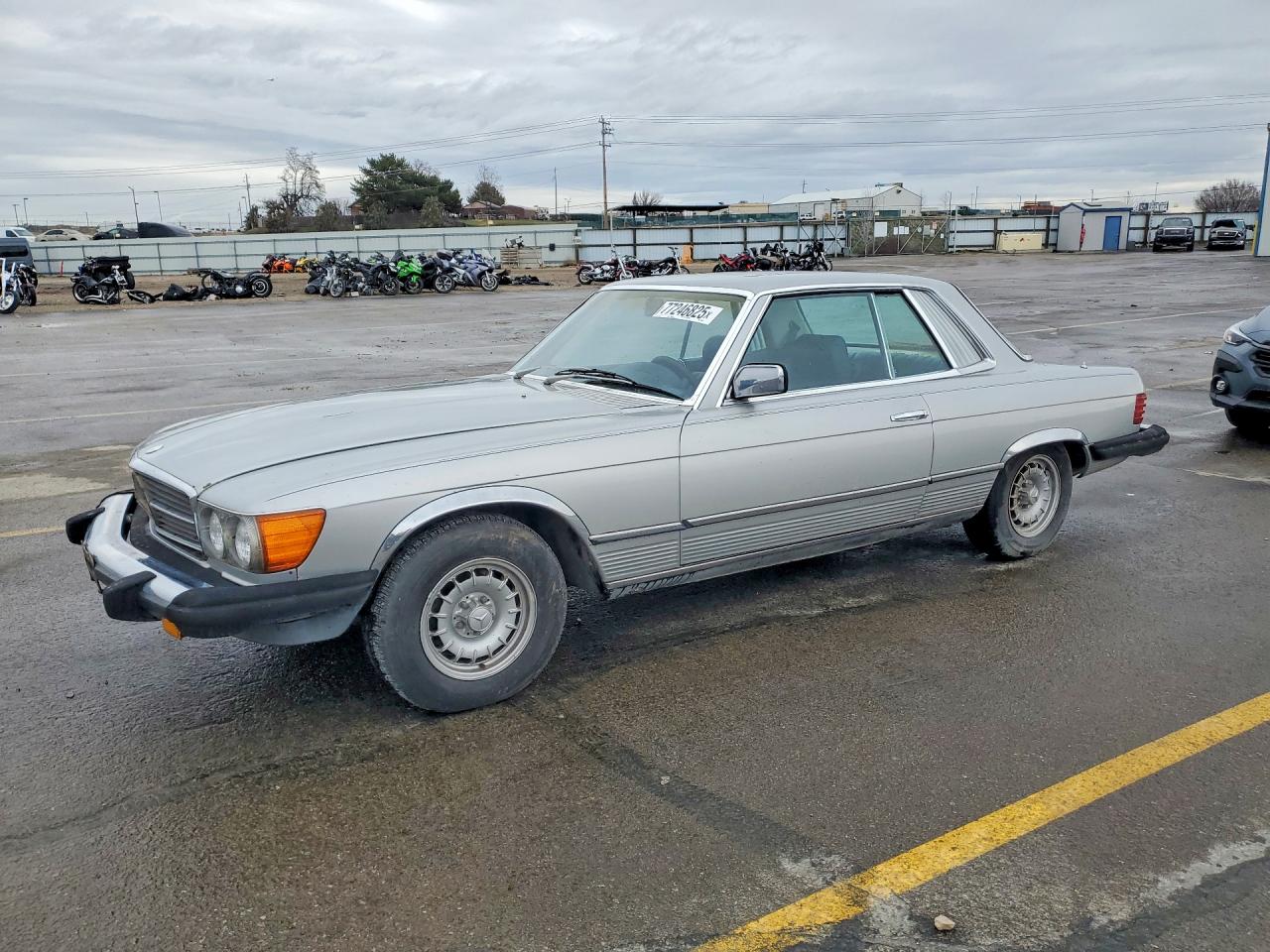 1980 Mercedes Benz 450 Slc Серебряный vin: WDB10702412030884