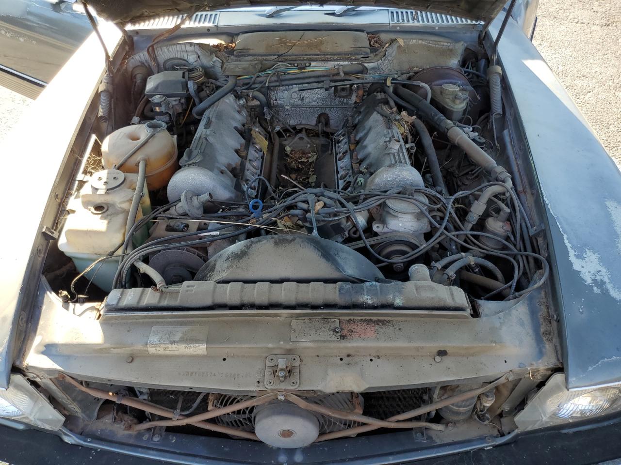 1980 Mercedes Benz 450 Slc Gray vin: WDB10702412030912