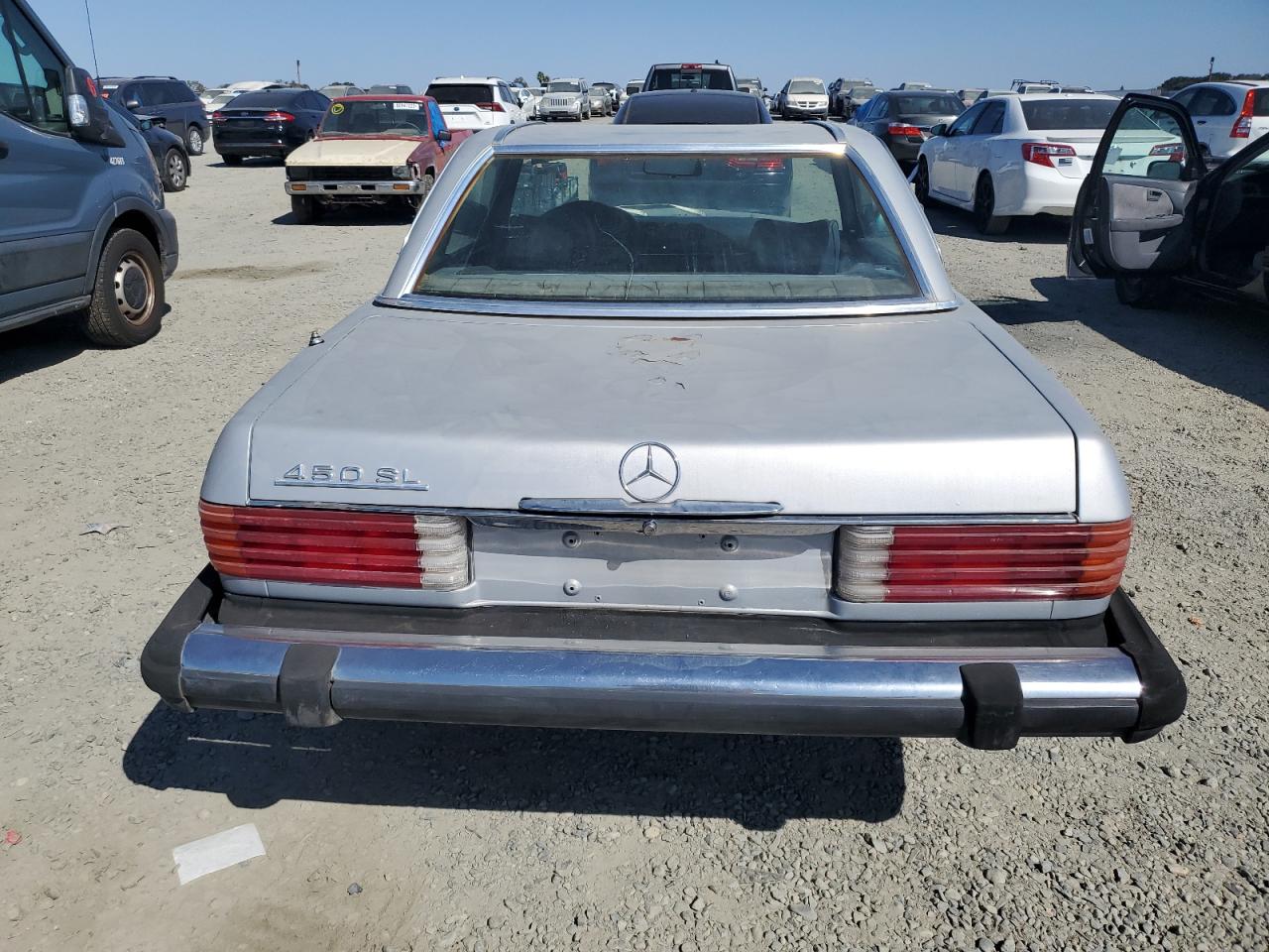 1980 Mercedes Benz 450 Sl Silver vin: WDB10704412062008