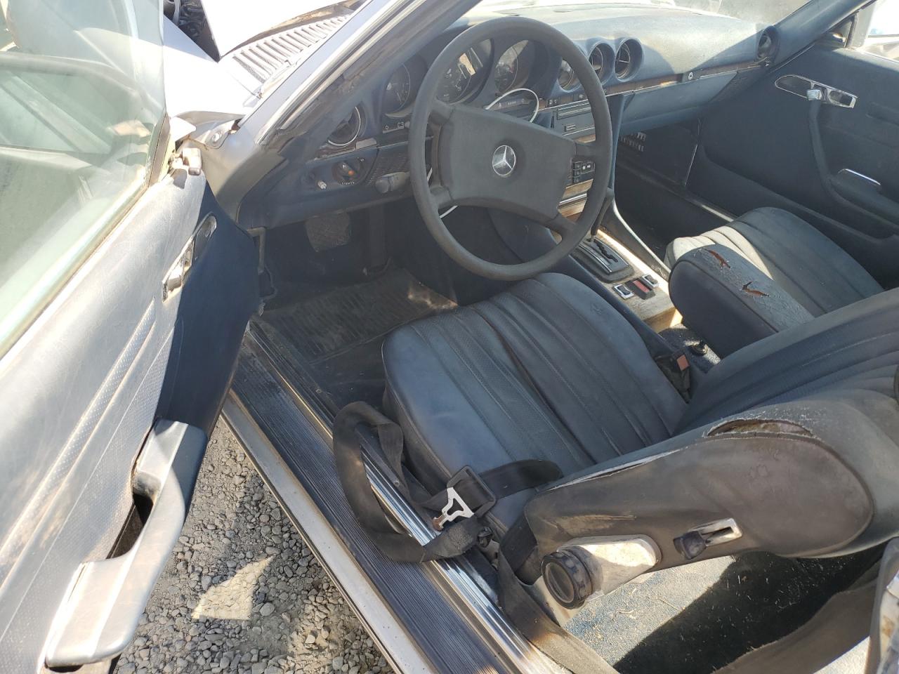 1980 Mercedes Benz 450 Sl Silver vin: WDB10704412062008
