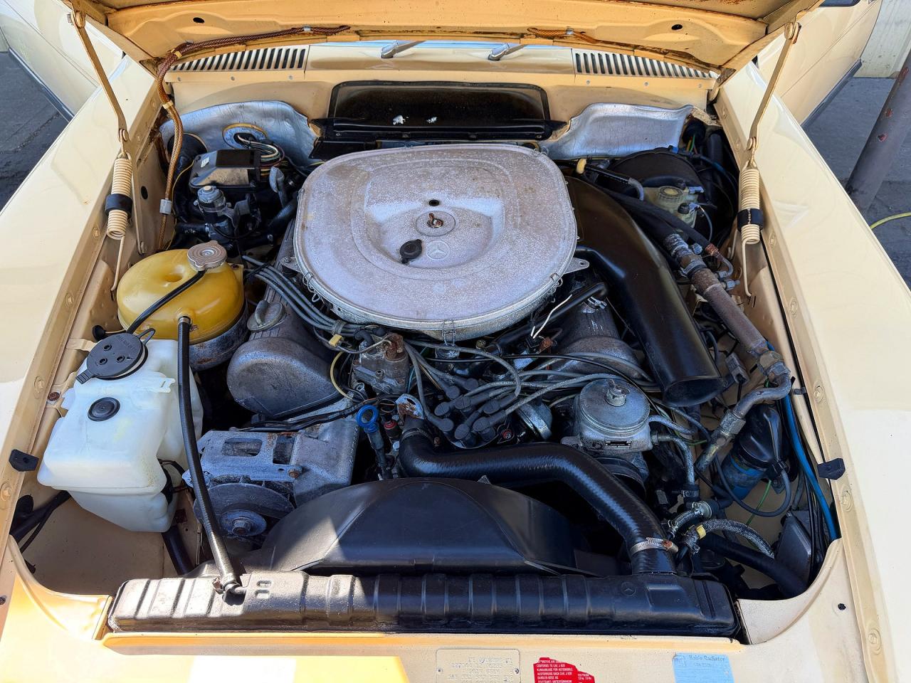1980 Mercedes-benz 450 Sl Yellow vin: WDB10704412062085