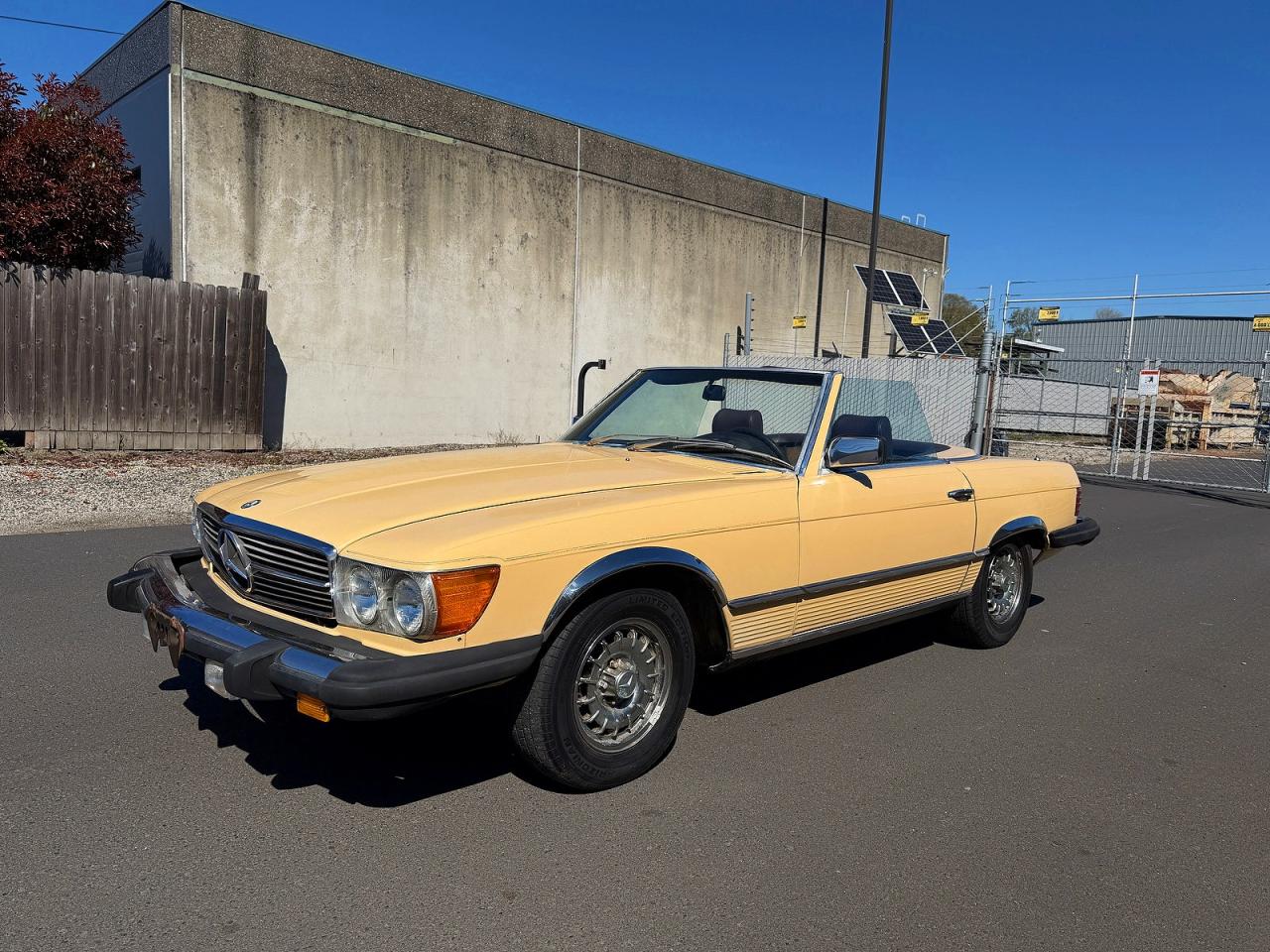 1980 Mercedes-benz 450 Sl Yellow vin: WDB10704412062085