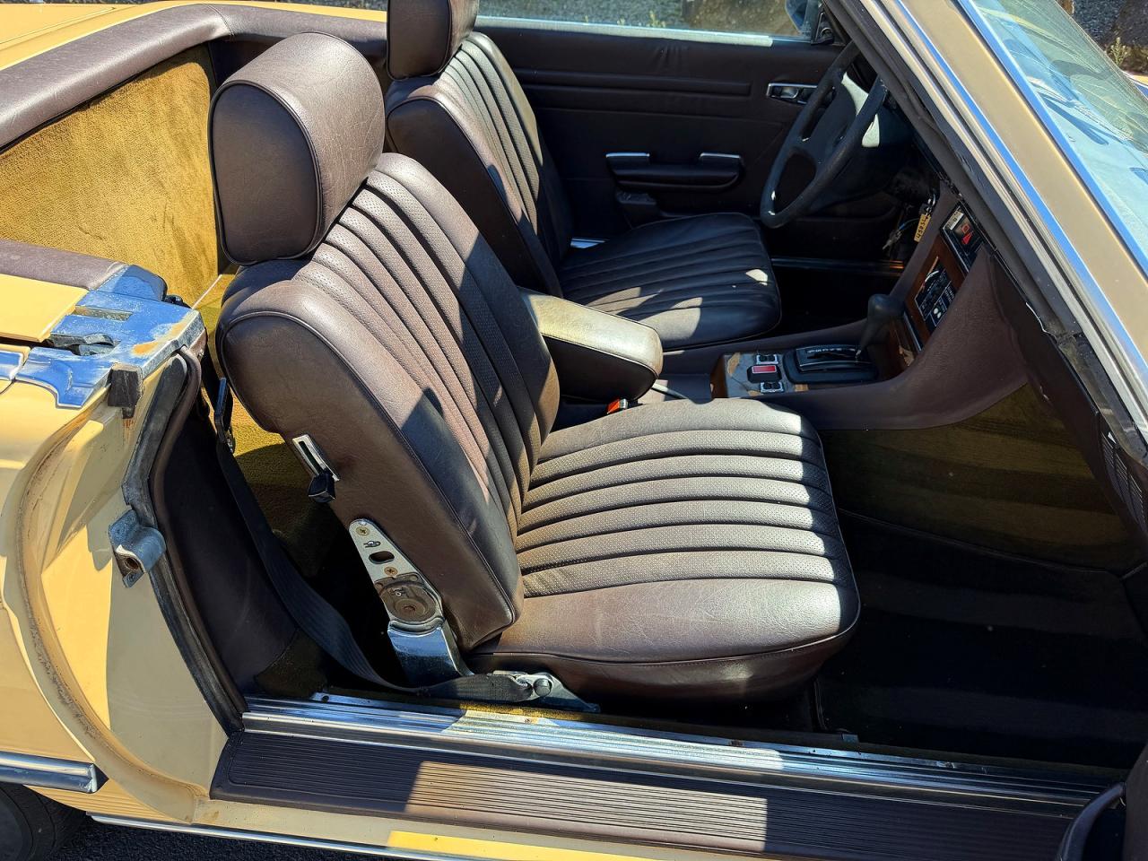 1980 Mercedes-benz 450 Sl Yellow vin: WDB10704412062085