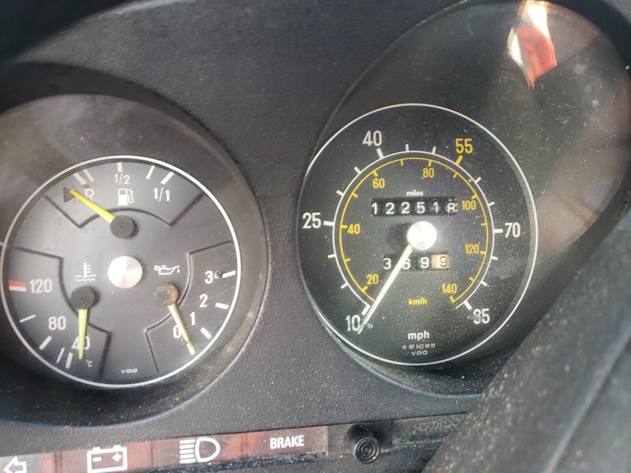 1980 Mercedes Benz 450 Sl Green vin: WDB10704412062362