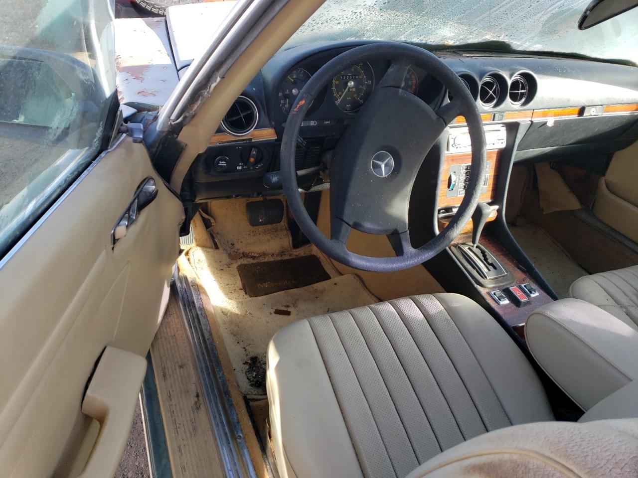 1980 Mercedes Benz 450 Sl Green vin: WDB10704412062362