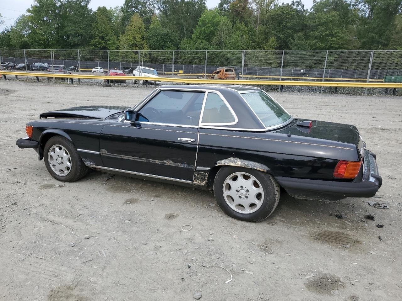1980 Mercedes Benz 450 Sl Black vin: WDB10704412063016