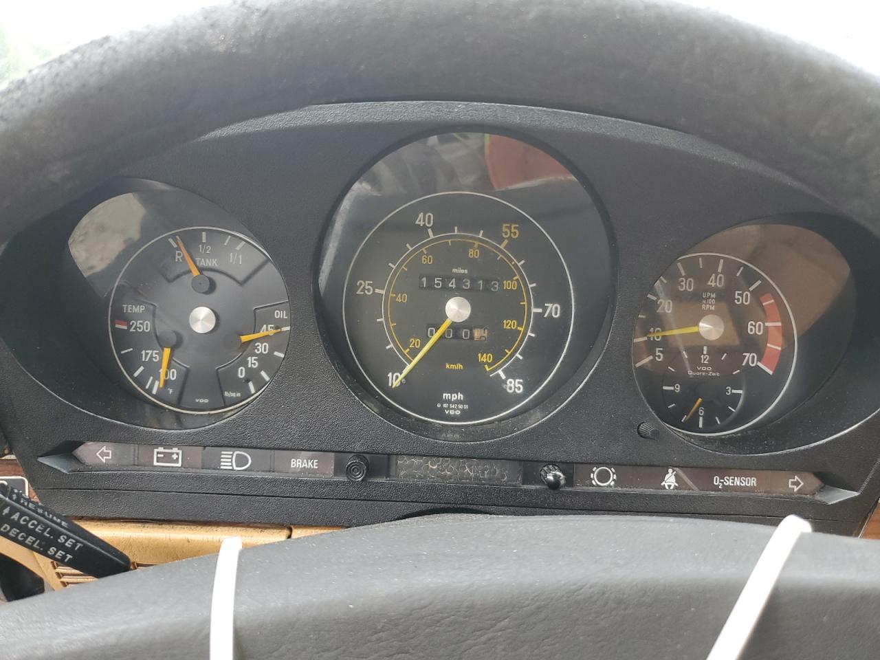 1980 Mercedes Benz 450 Sl Black vin: WDB10704412063016