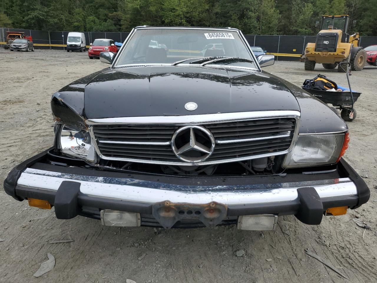 1980 Mercedes Benz 450 Sl Black vin: WDB10704412063016