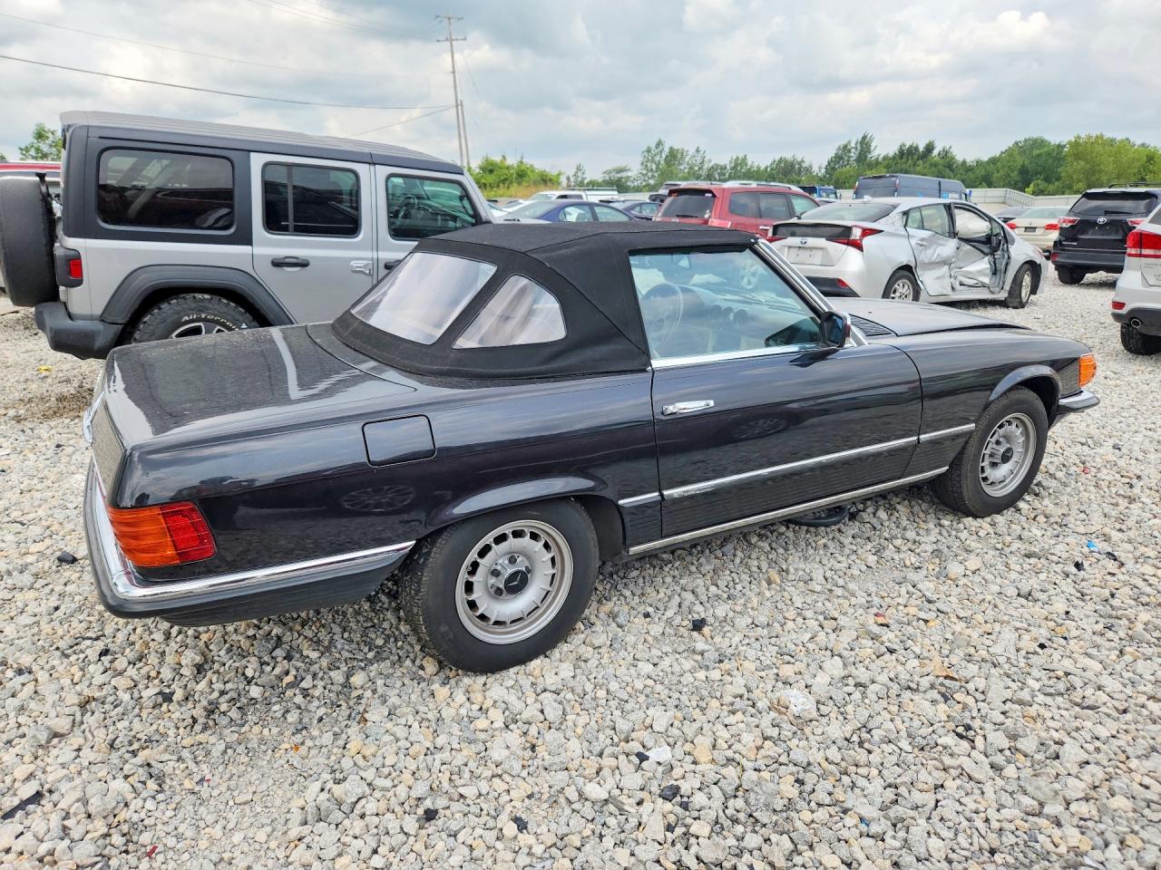 1985 Mercury 380sl Black vin: WDB1070451A024175