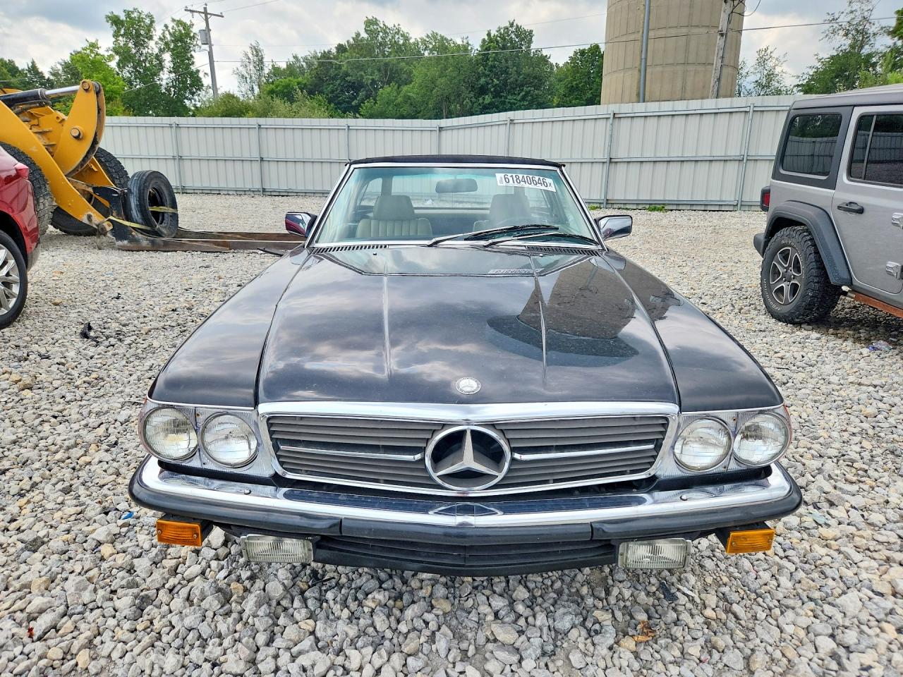 1985 Mercury 380sl Black vin: WDB1070451A024175
