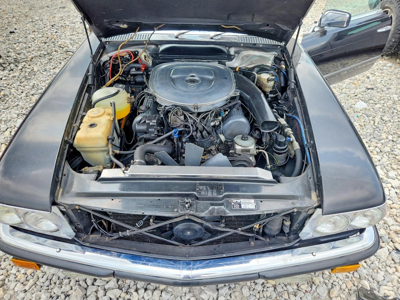 1985 Mercury 380sl Black vin: WDB1070451A024175