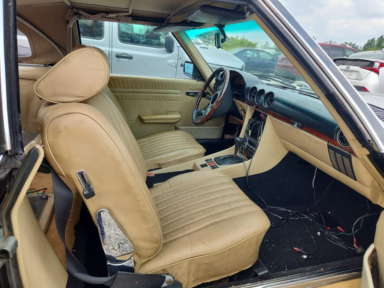 1985 Mercury 380sl Black vin: WDB1070451A024175