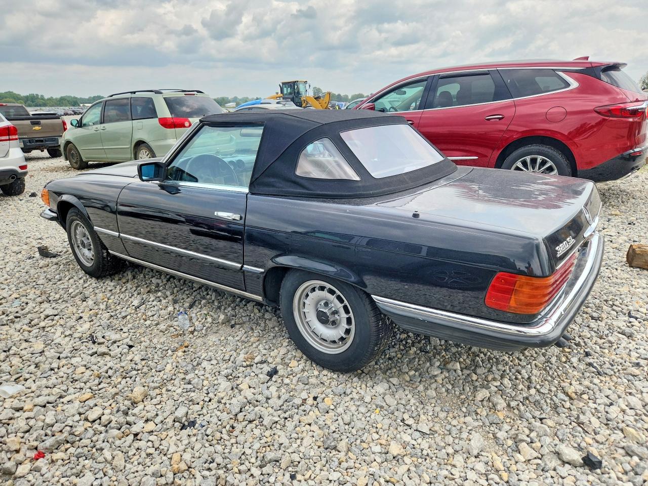 1985 Mercury 380sl Black vin: WDB1070451A024175