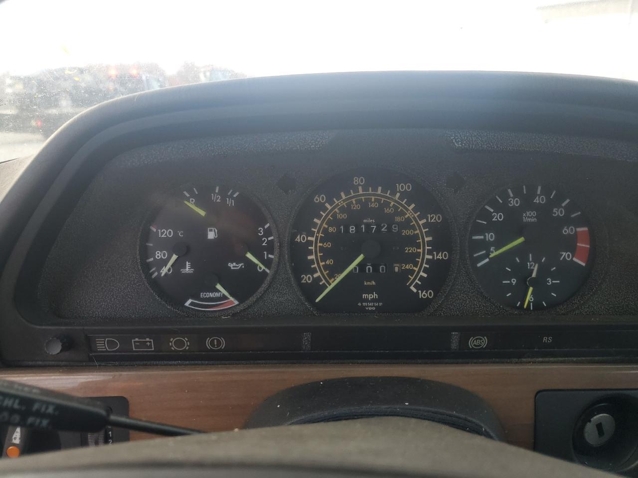 1984 Mercedes-benz 500sec White vin: WDB12604412007325