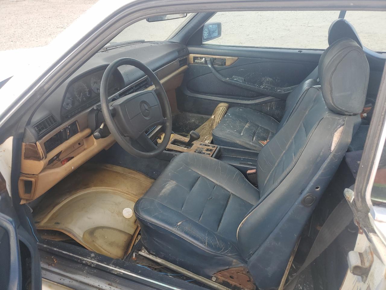 1984 Mercedes-benz 500sec White vin: WDB12604412007325