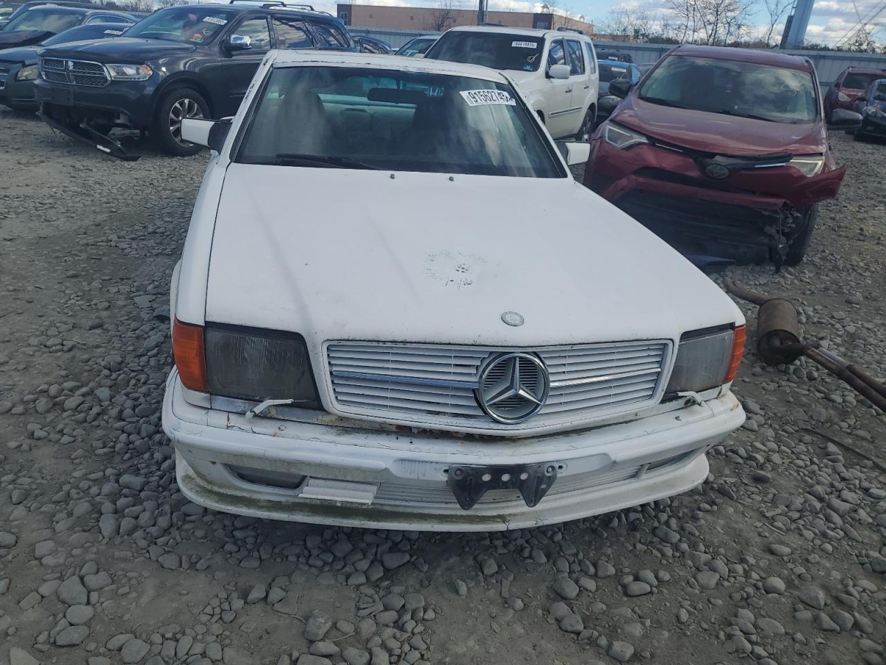 1984 Mercedes-benz 500sec White vin: WDB12604412007325
