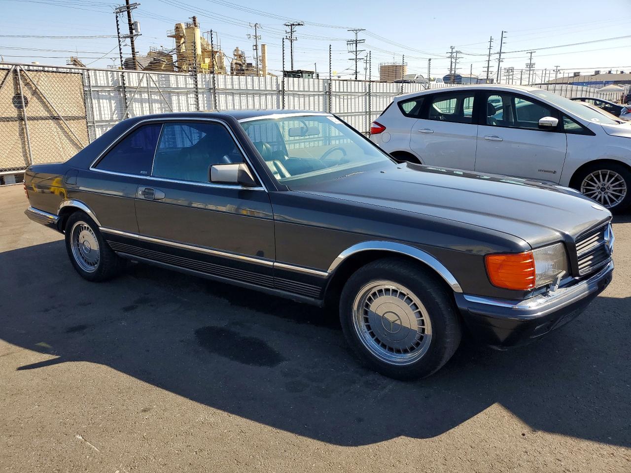 1985 Mercedes-benz 500 Sec Gray vin: WDB1260441A125713